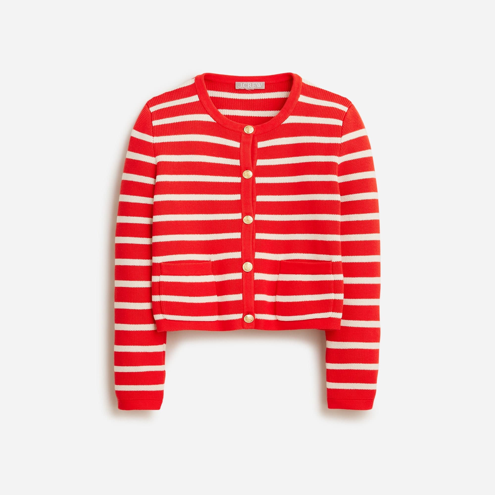 Emilie Patch Pocket Sweater Lady Jacket - Image 1