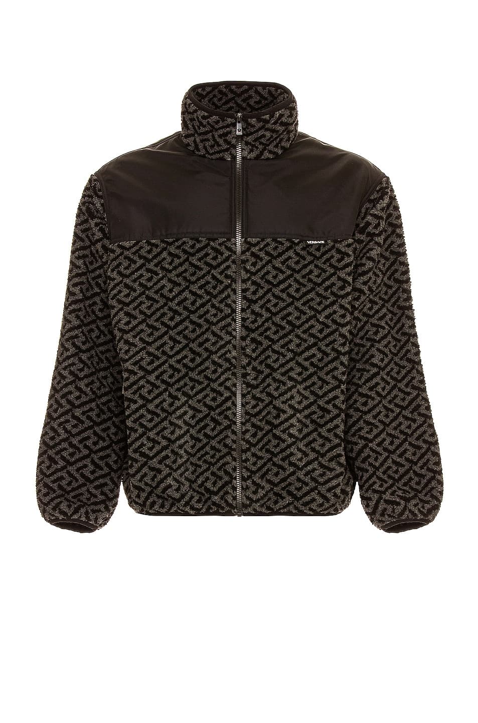 Combo Signature Jacket In Grigio Melanges & Nero - Image 1