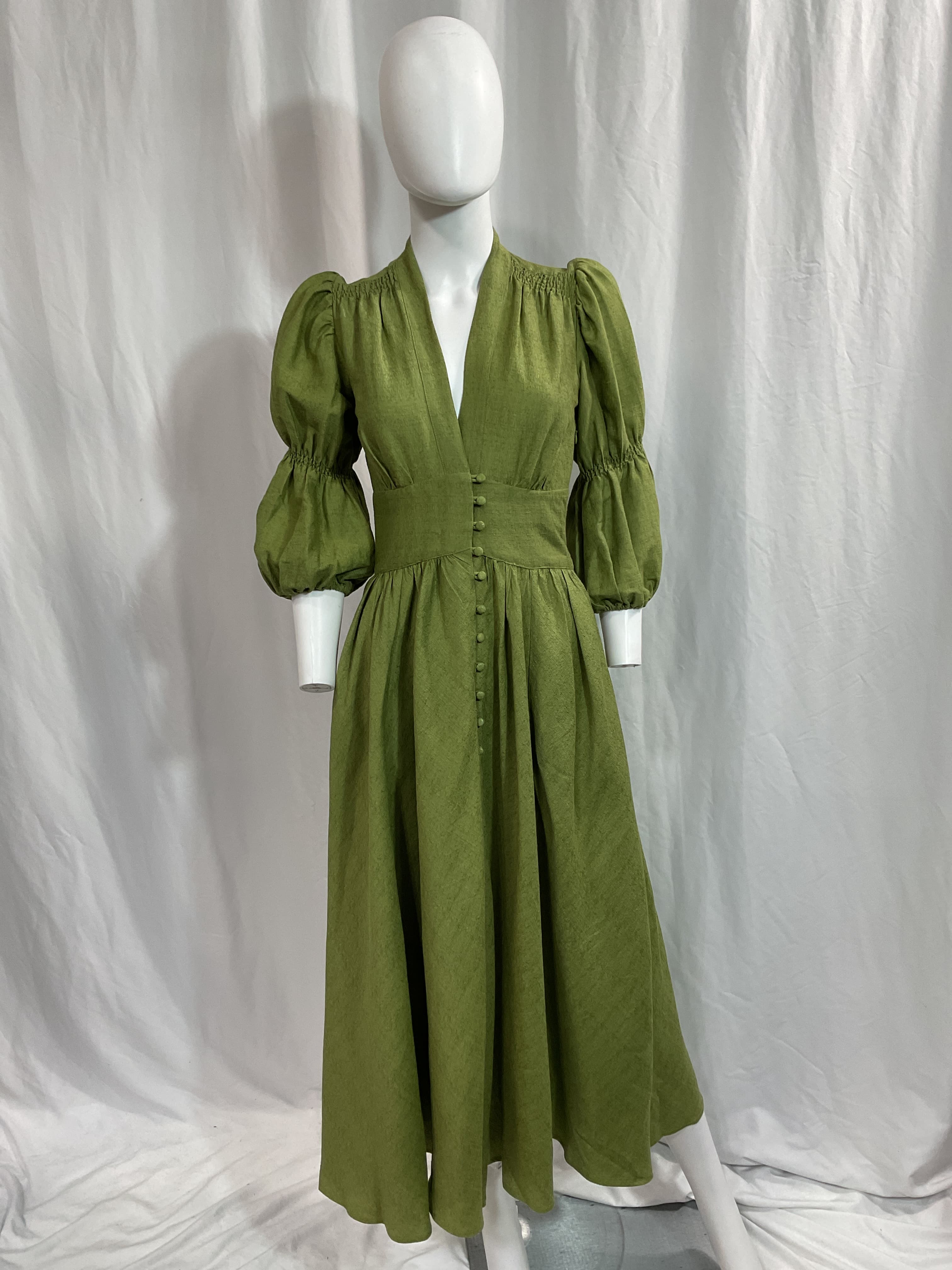Willow Dress In Palm - Image 2