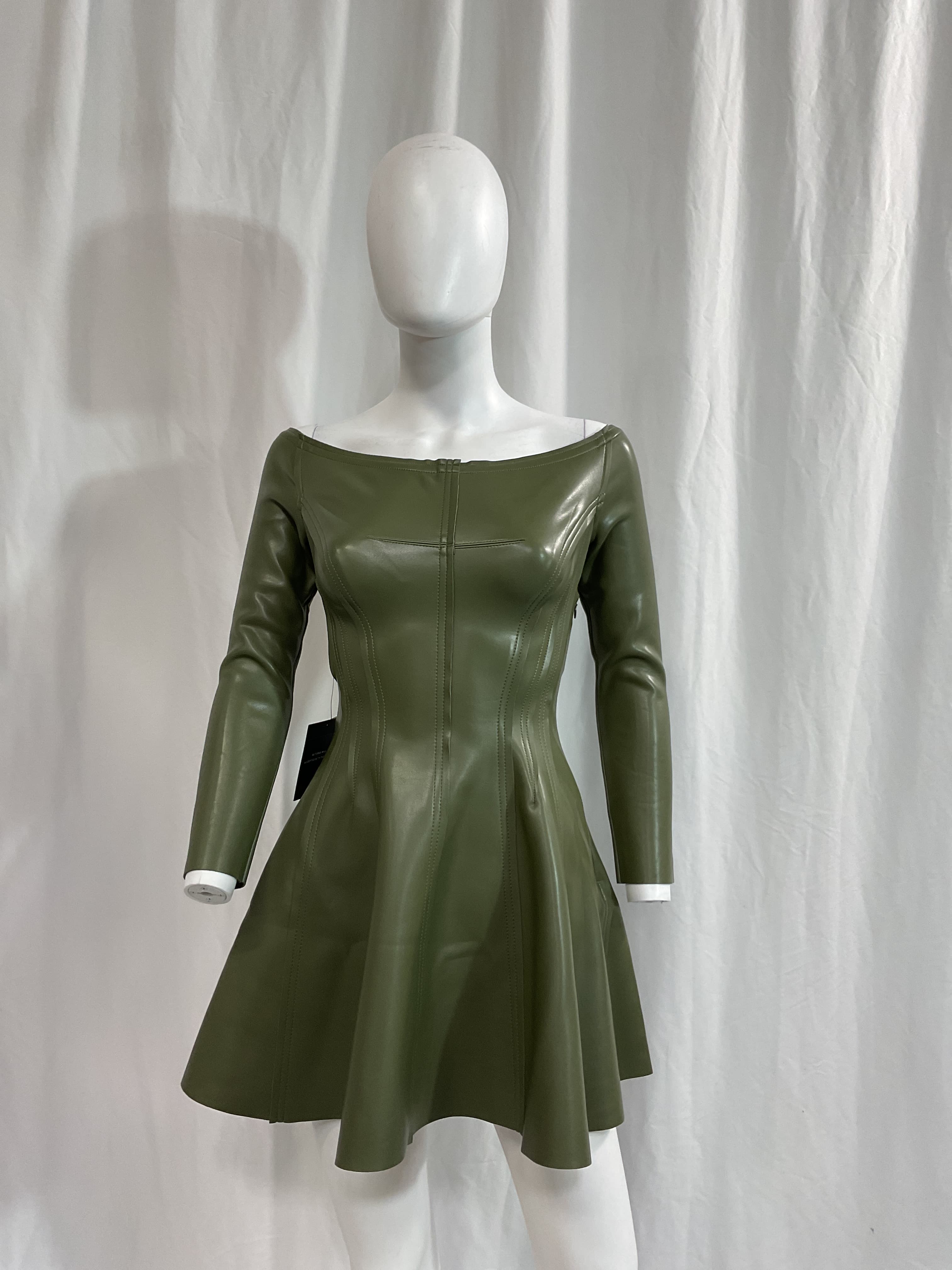 Off Shoulder Grace Mini Dress - Image 2