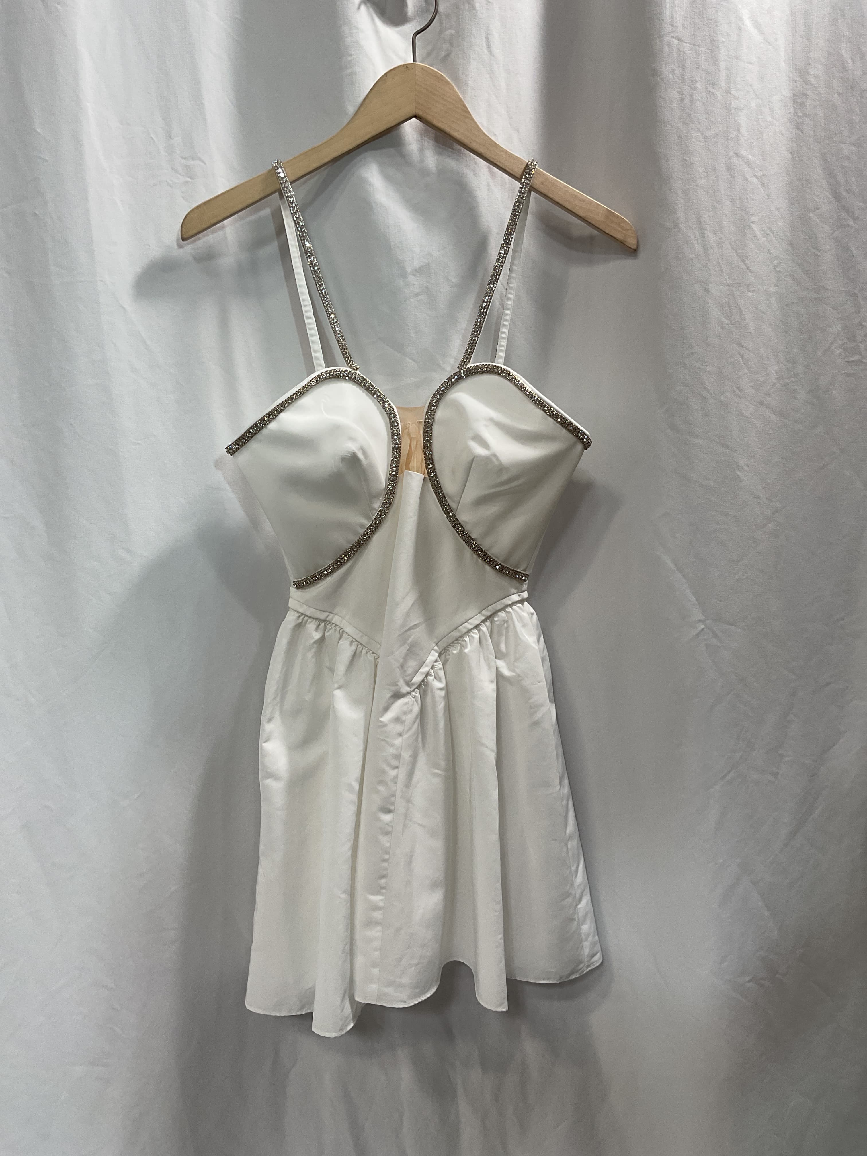 Flared Mini Dress - Image 3