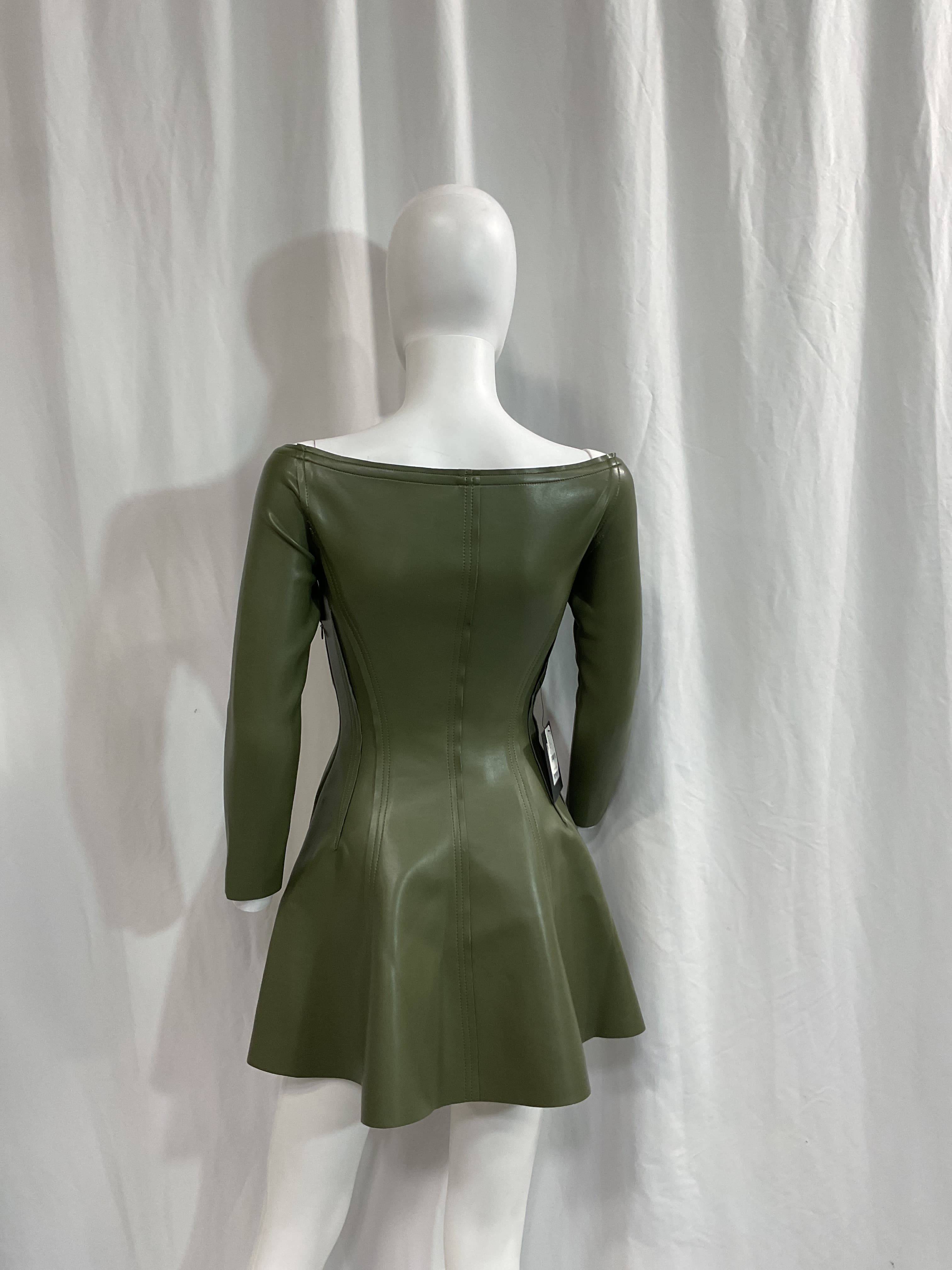 Off Shoulder Grace Mini Dress - Image 4
