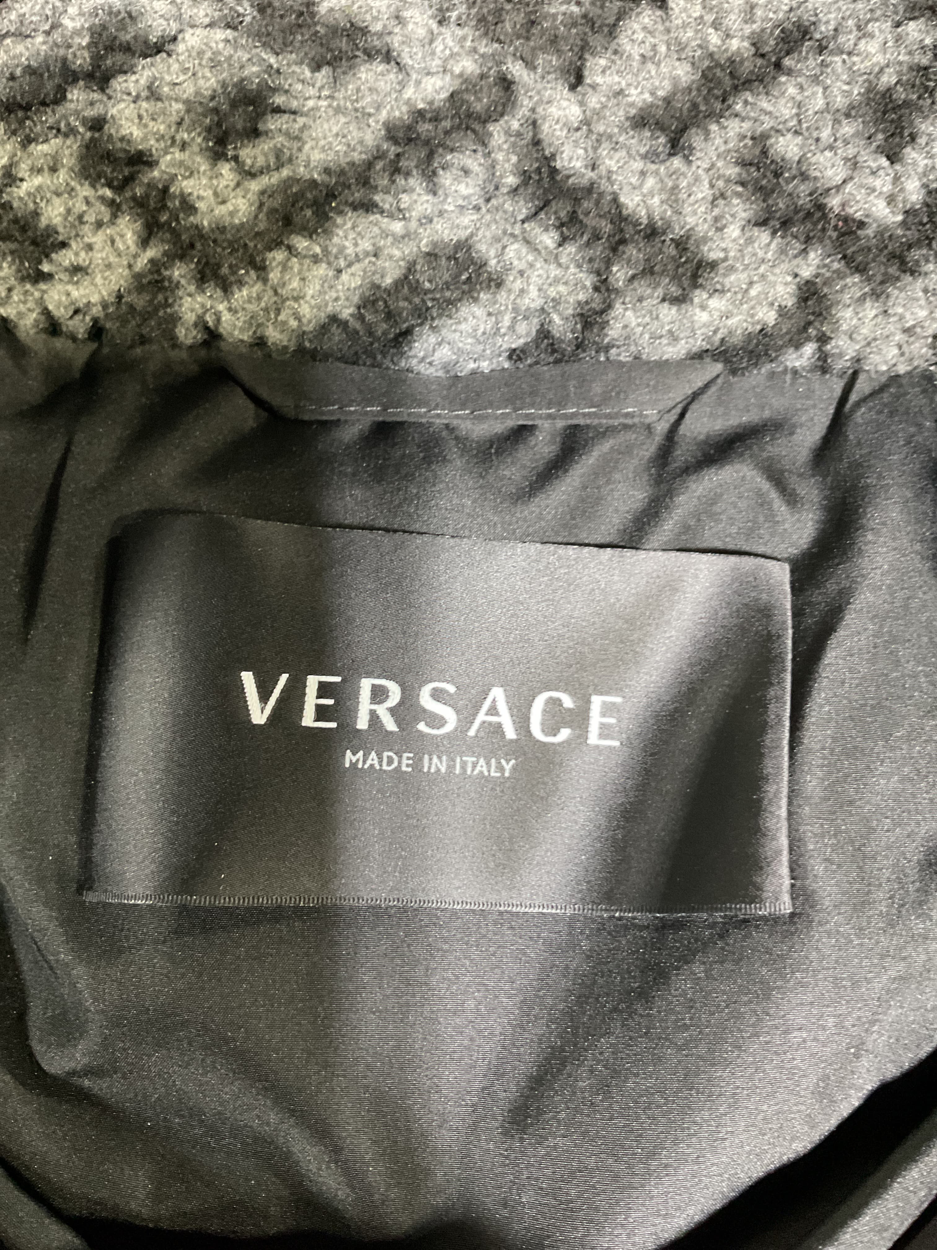 Combo Signature Jacket In Grigio Melanges & Nero - Image 2