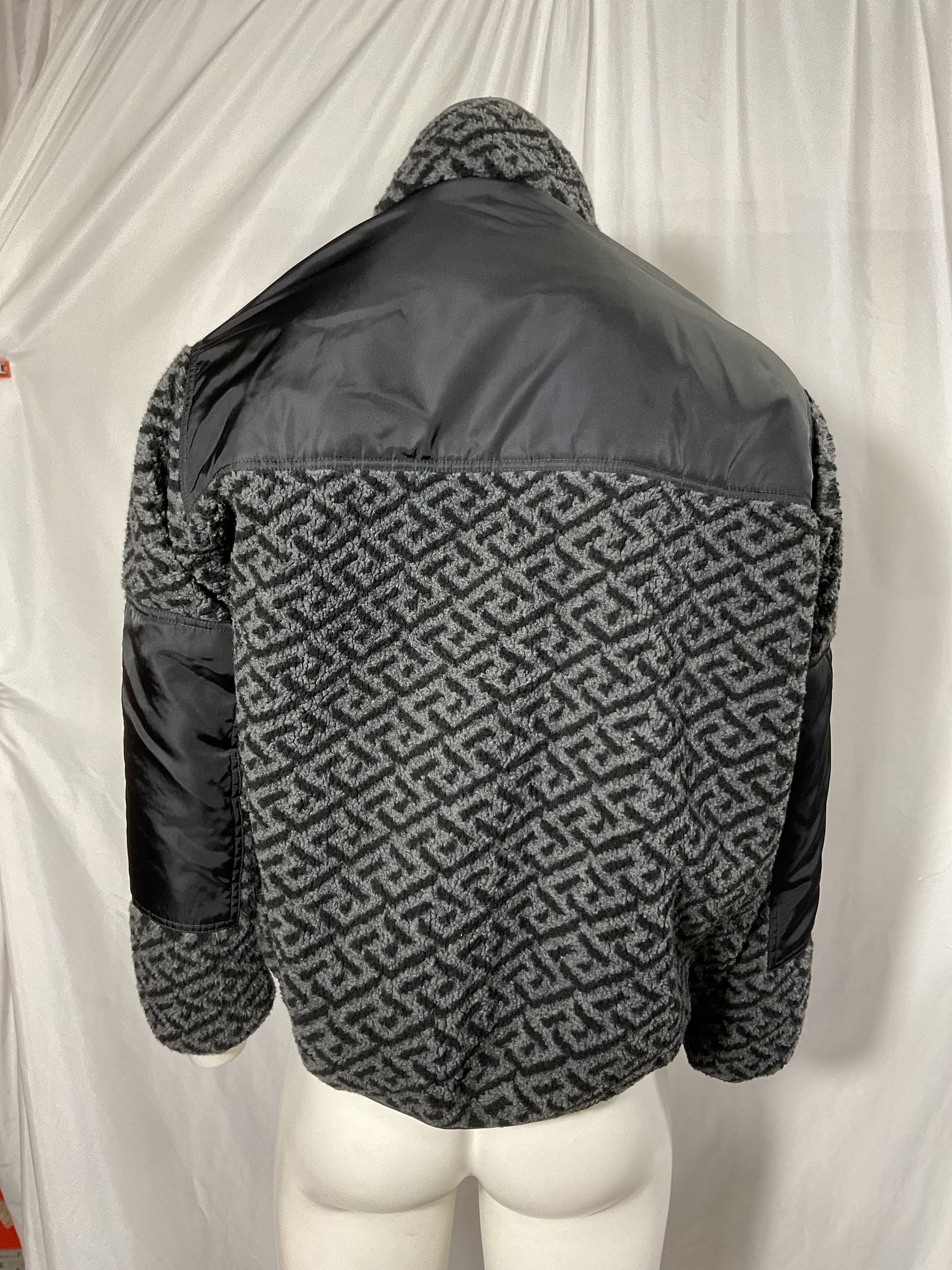 Combo Signature Jacket In Grigio Melanges & Nero - Image 3