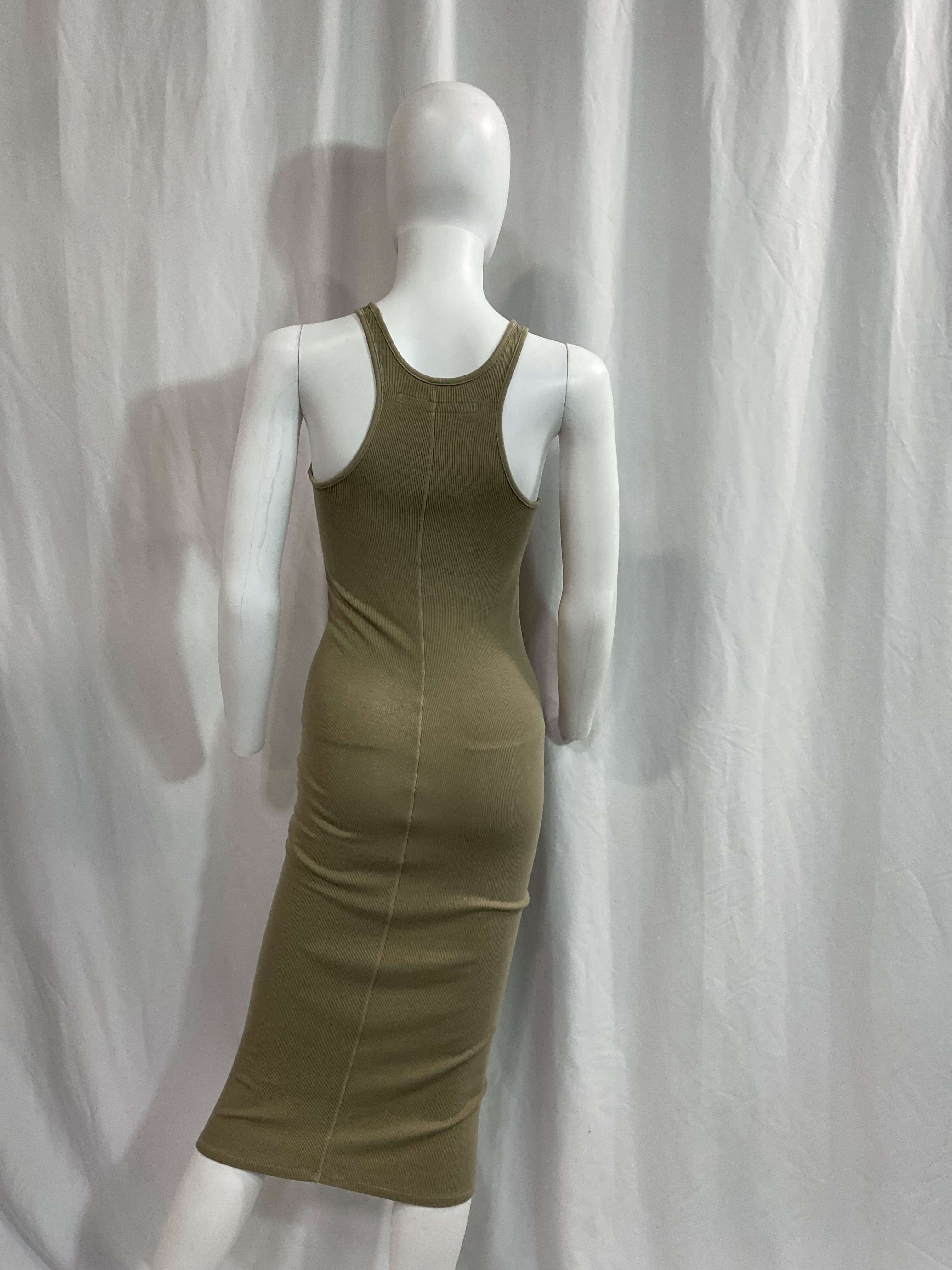 Rib Knit Tank Midi Dress - Image 4