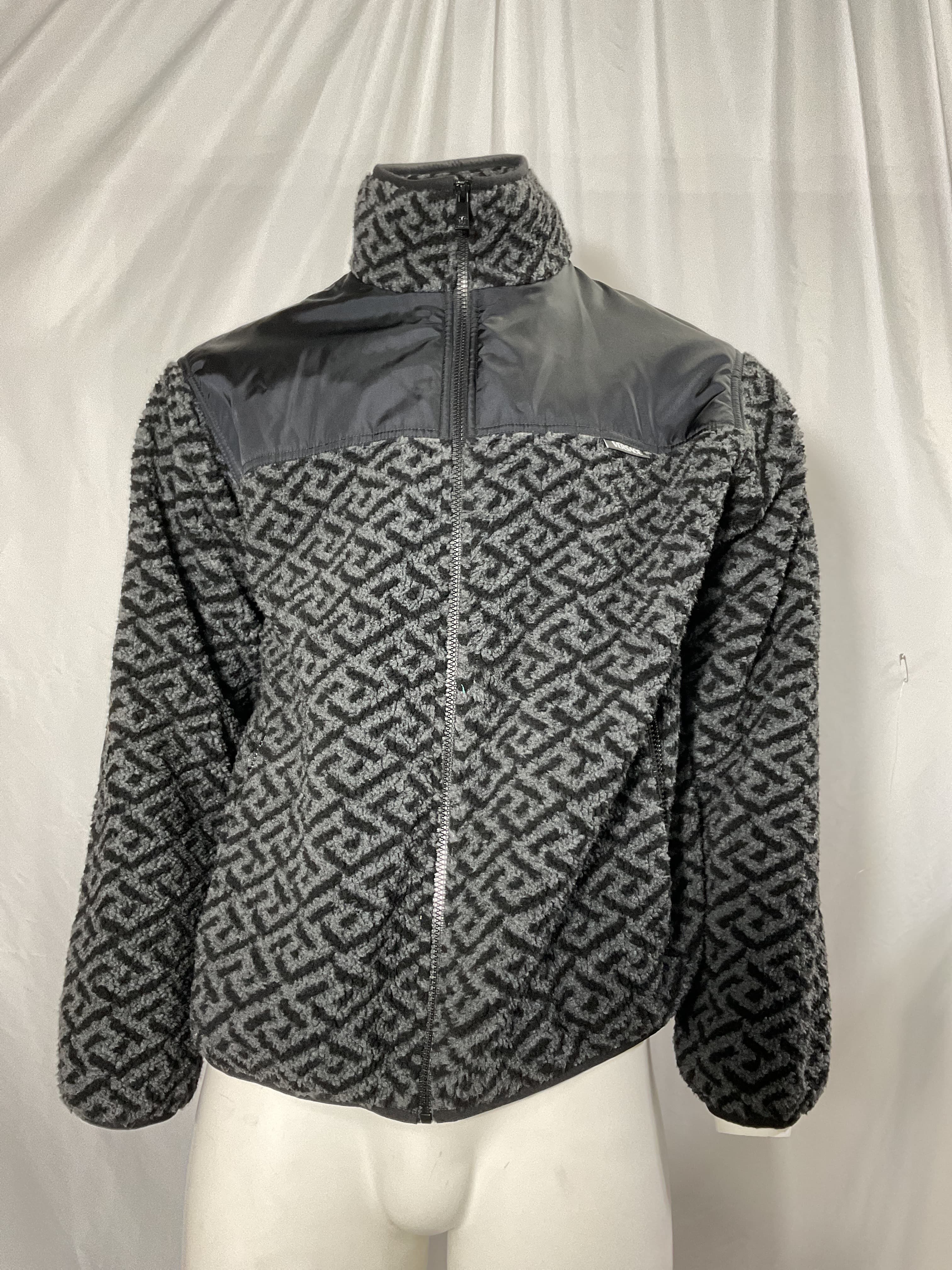 Combo Signature Jacket In Grigio Melanges & Nero - Image 4