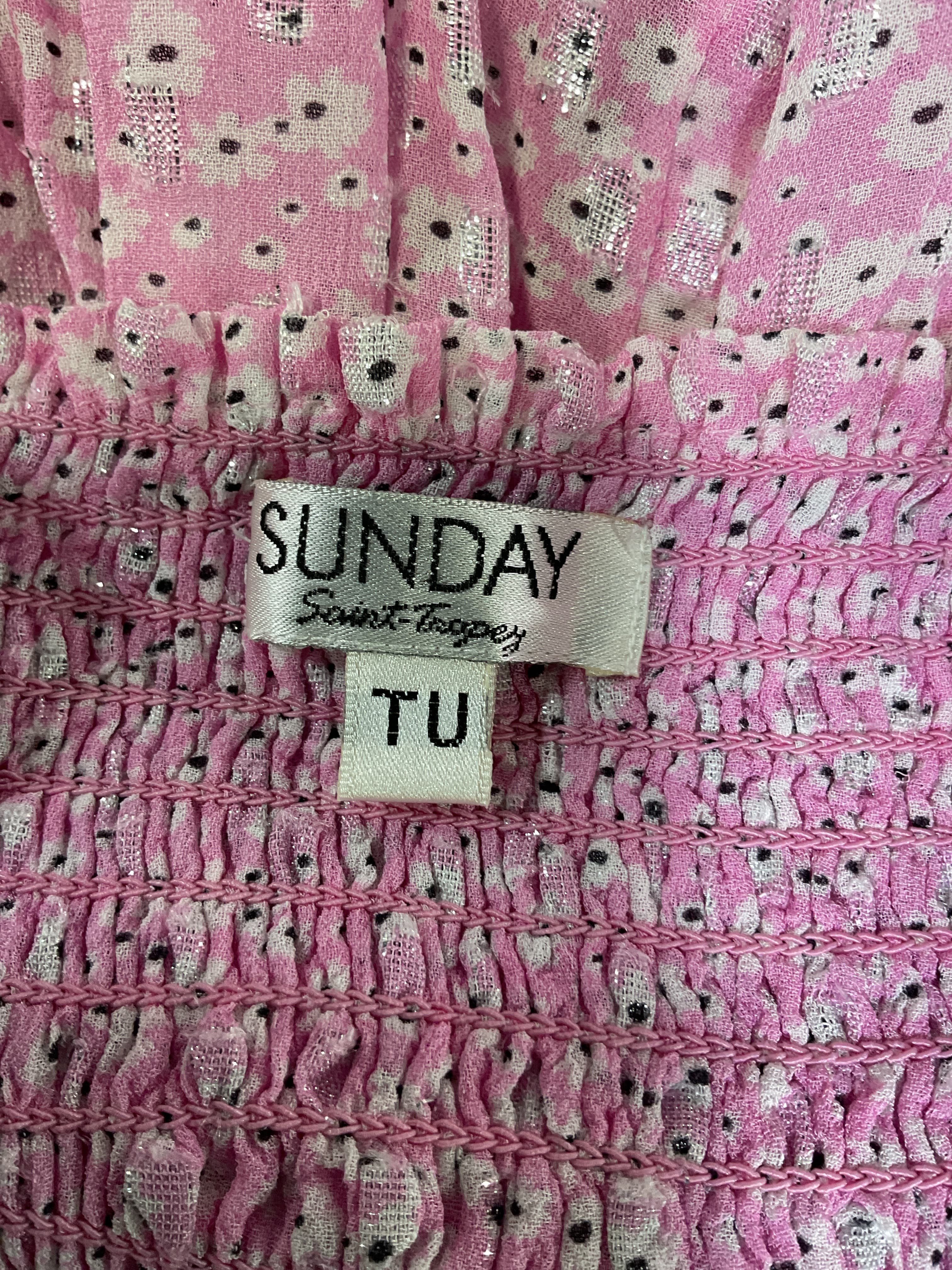Pomponette Smocked Mini Skirt - Image 4