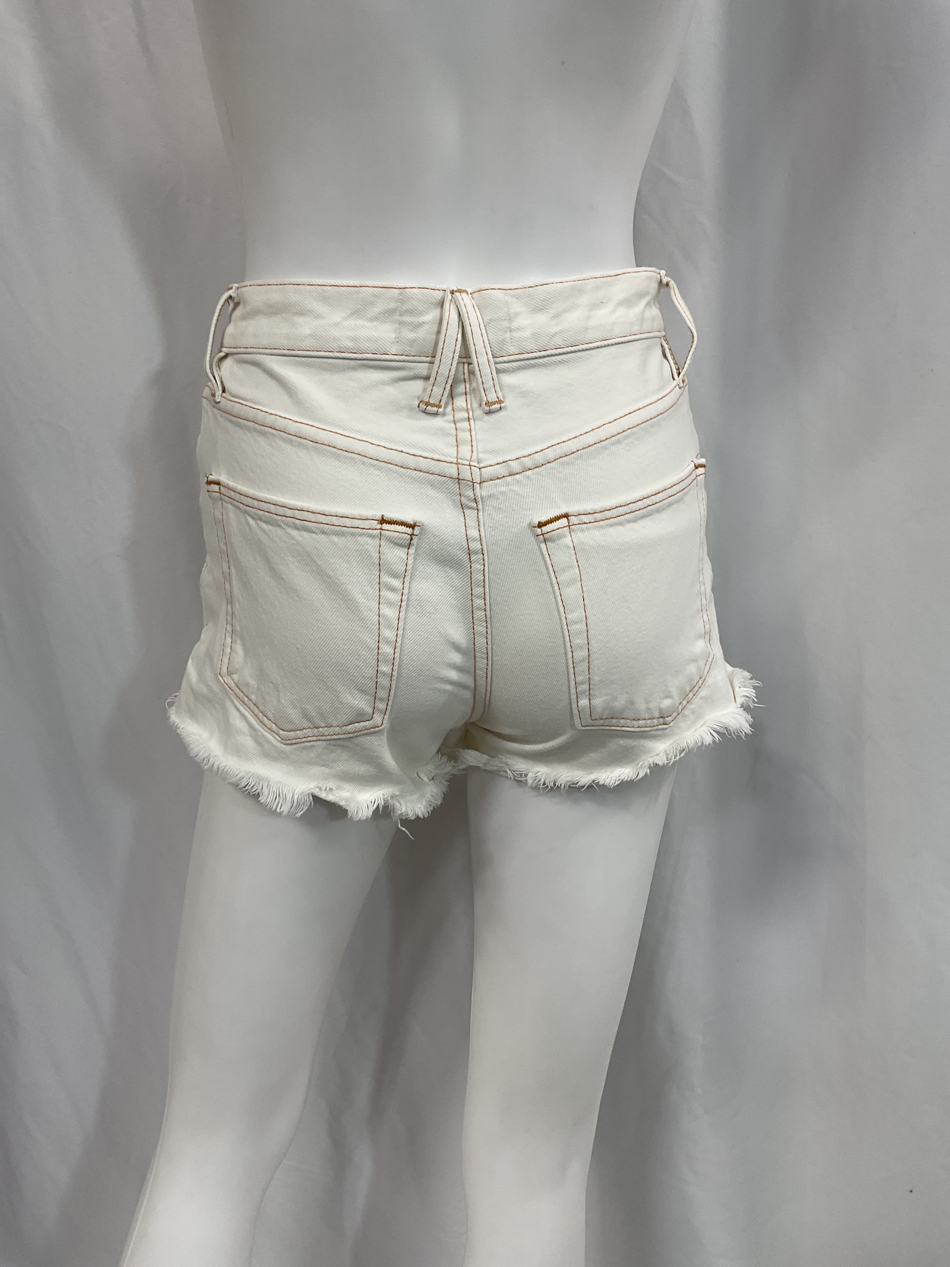 Farrah High Waist Cutoff Shorts - Image 2