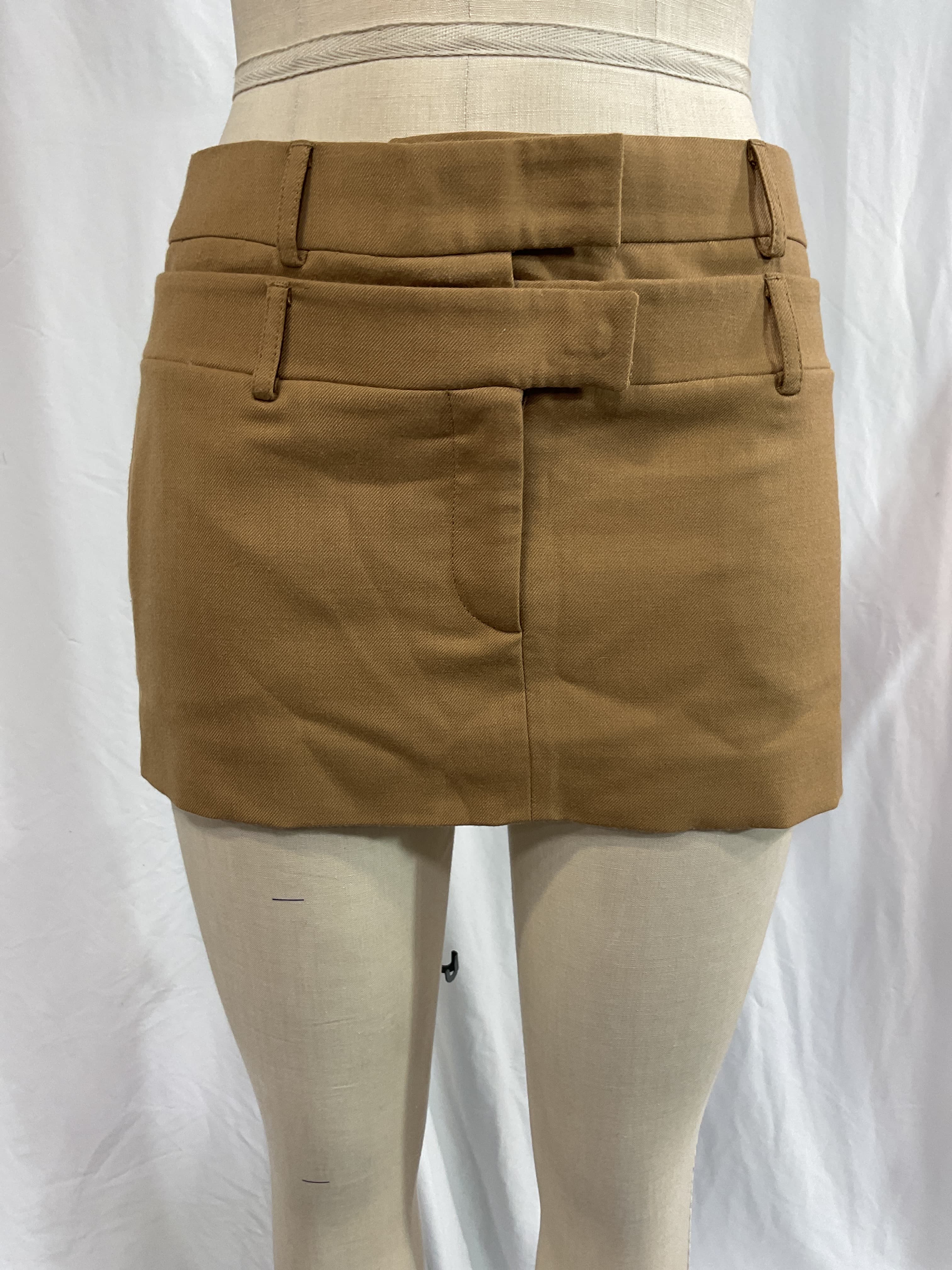 Morio Skirt In Caramel - Image 4