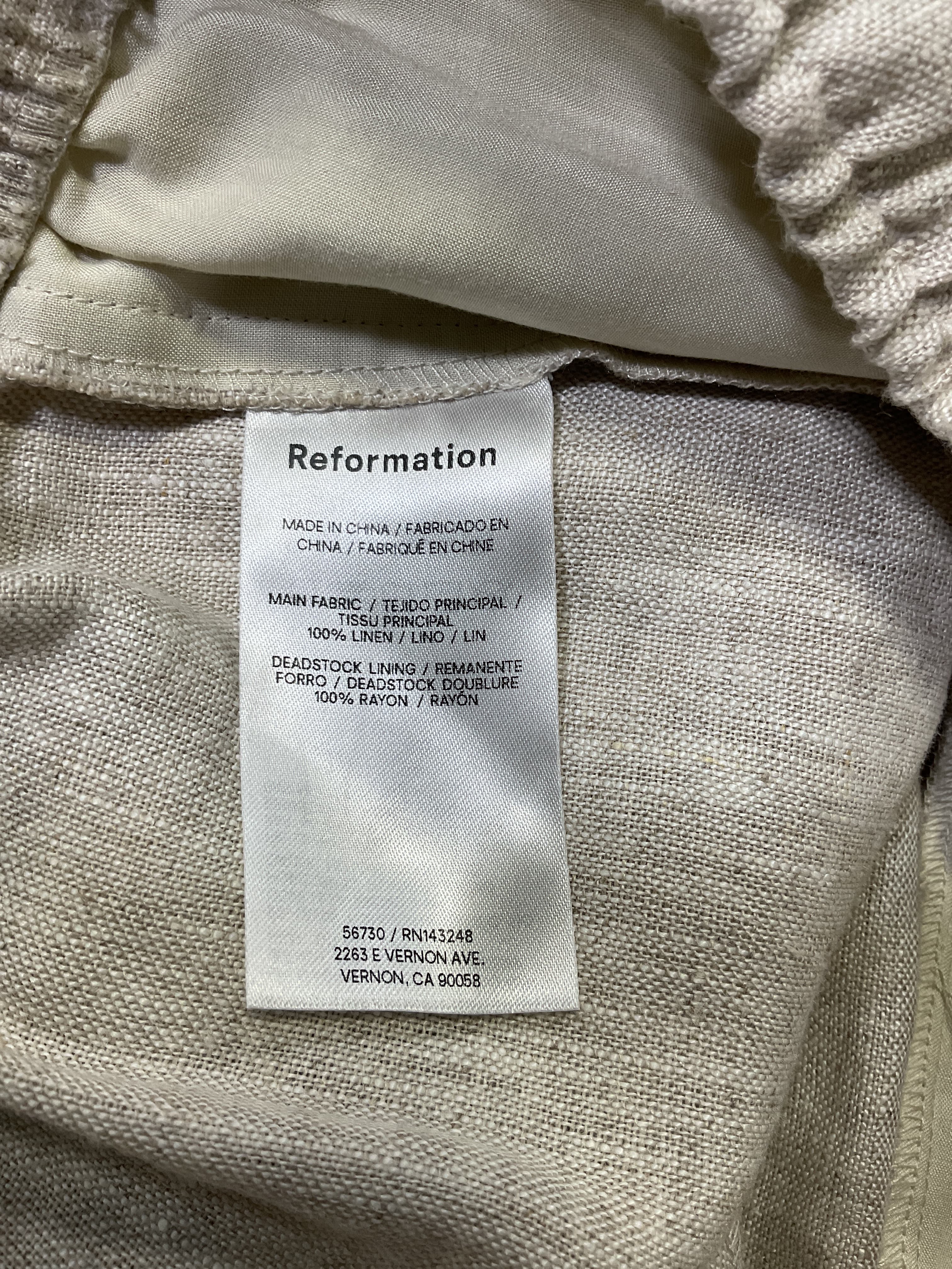 Charlotte Linen Short - Image 4