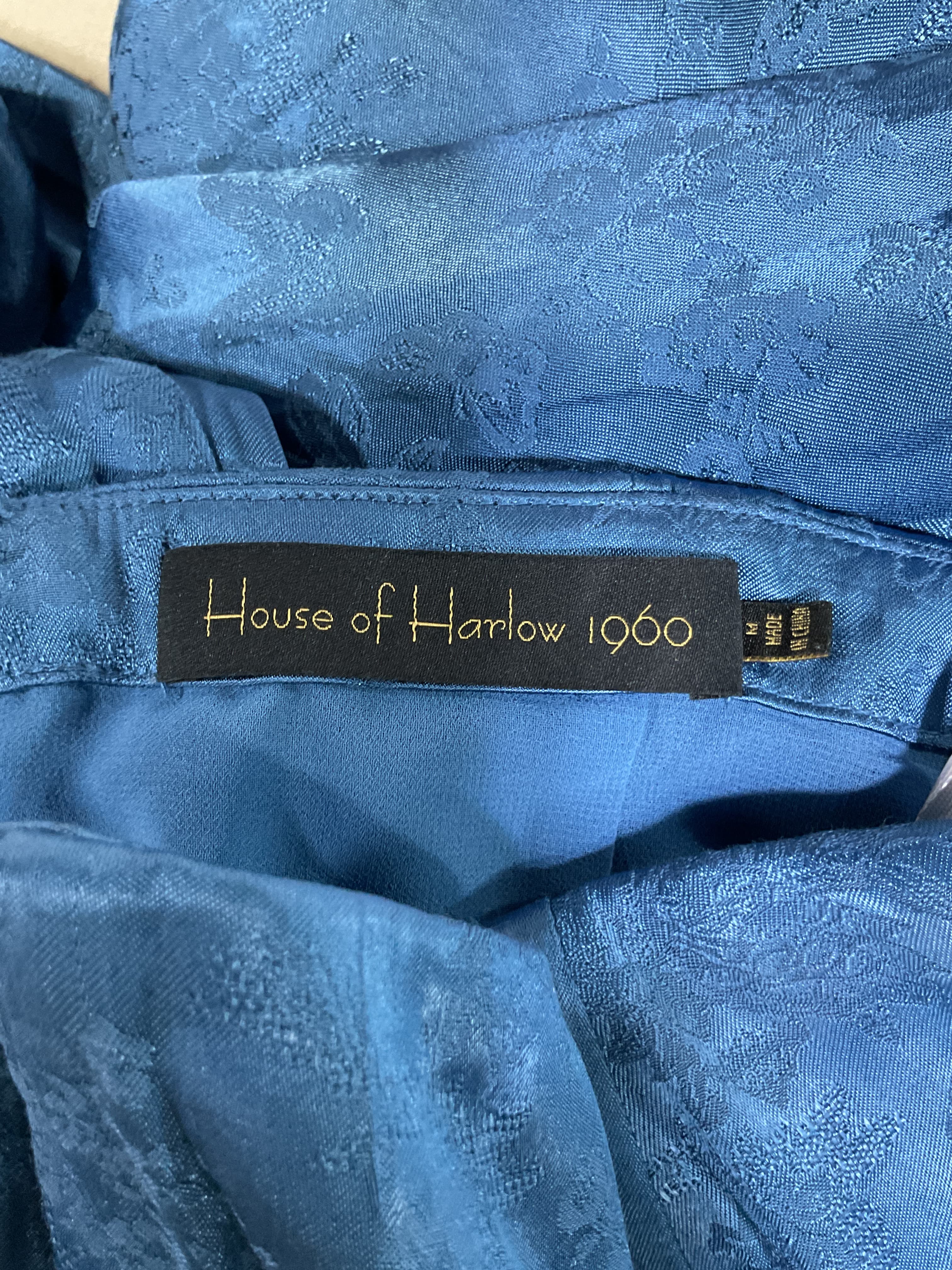 House Of Harlow 1960 X Revolve Veronika Maxi Gown In Blue - Image 4