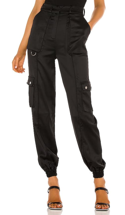 Port Joggers In Black - Image 1