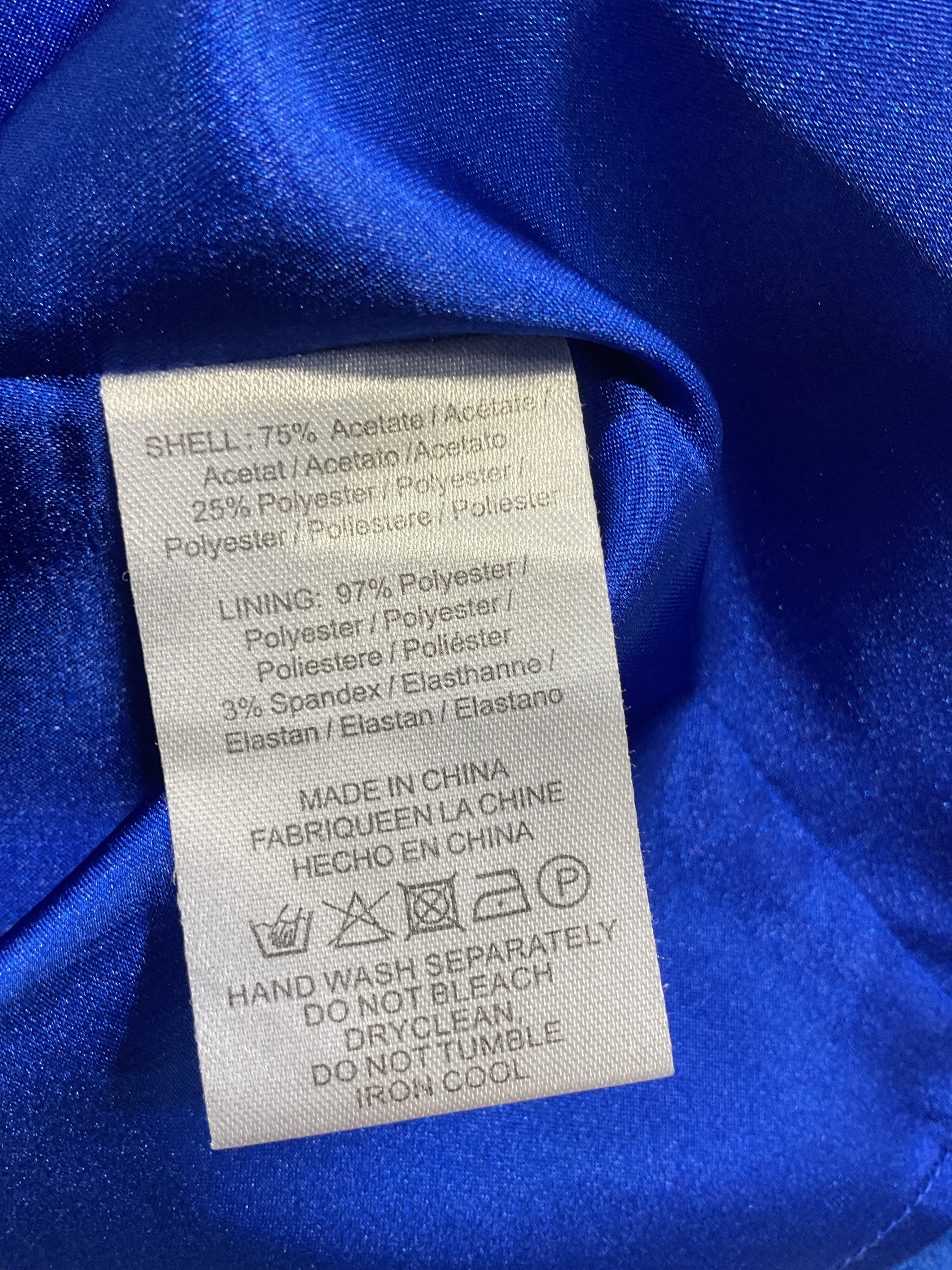 Preston Dress In Egyptian Blue - Image 3