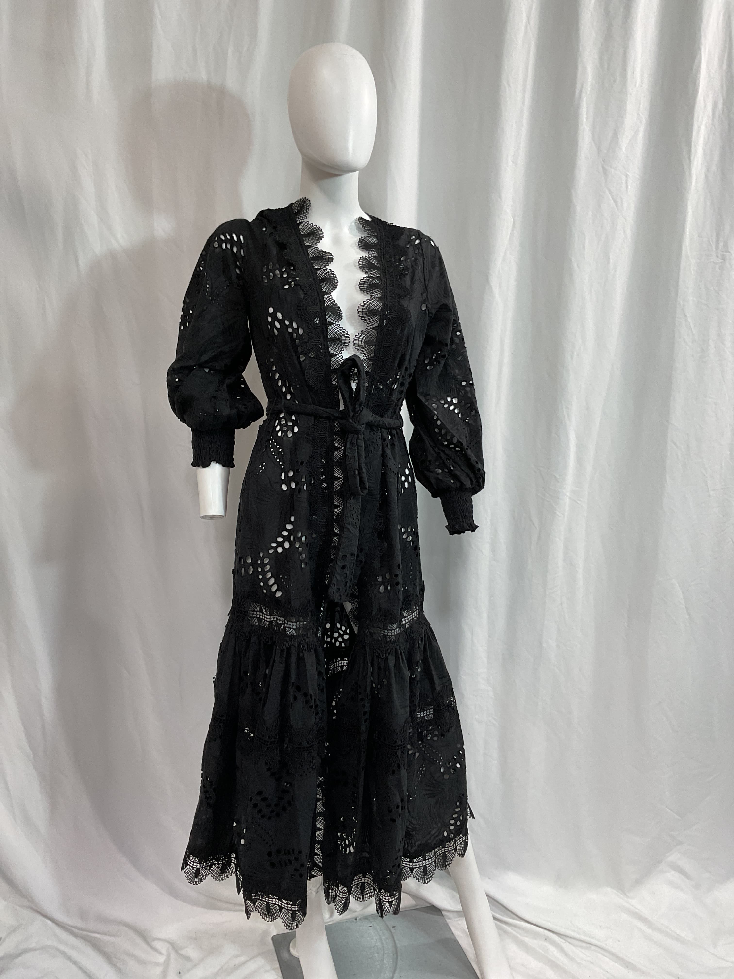 Vistamar Kimono In Black - Image 4