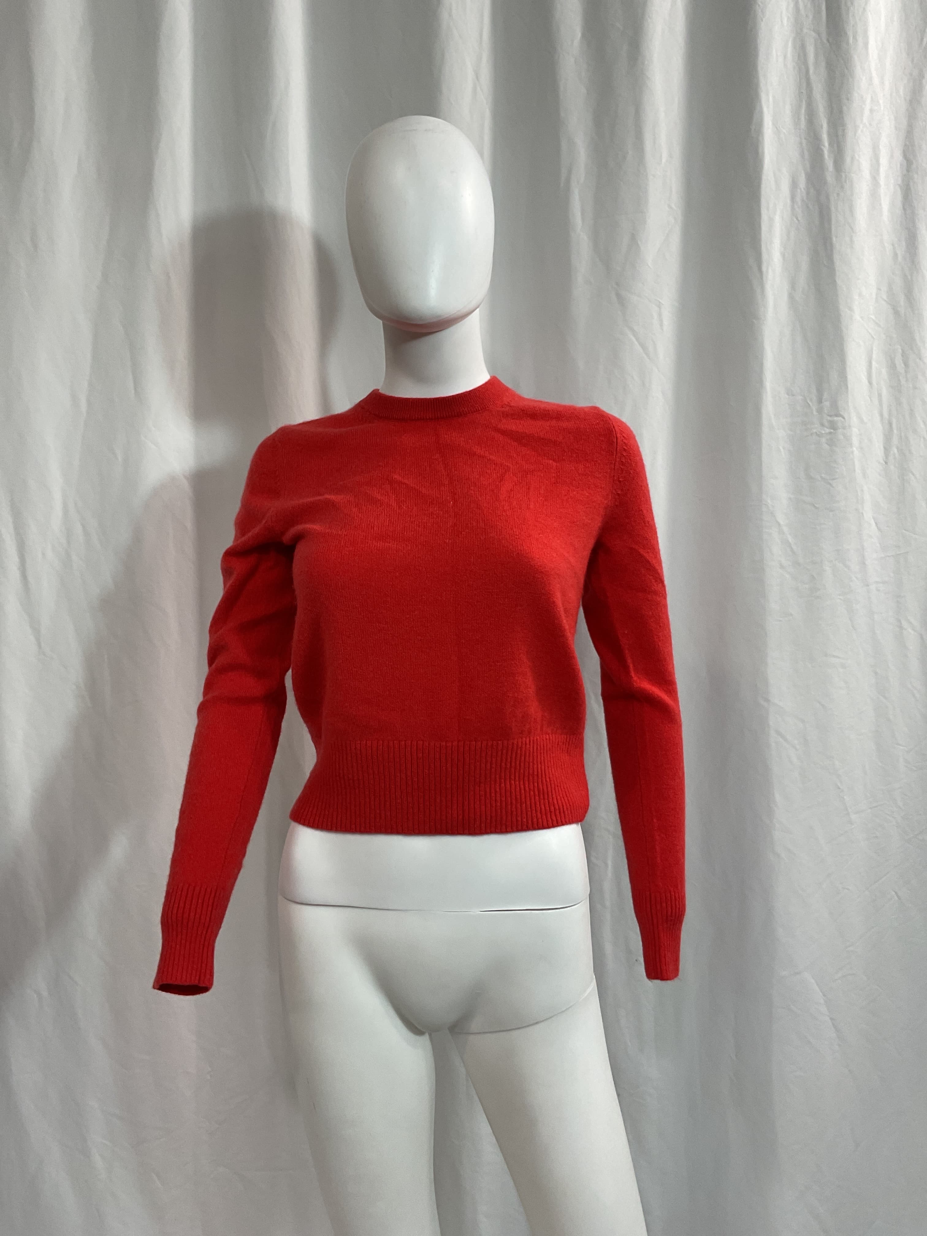Cashmere Shrunken Crewneck - Image 2