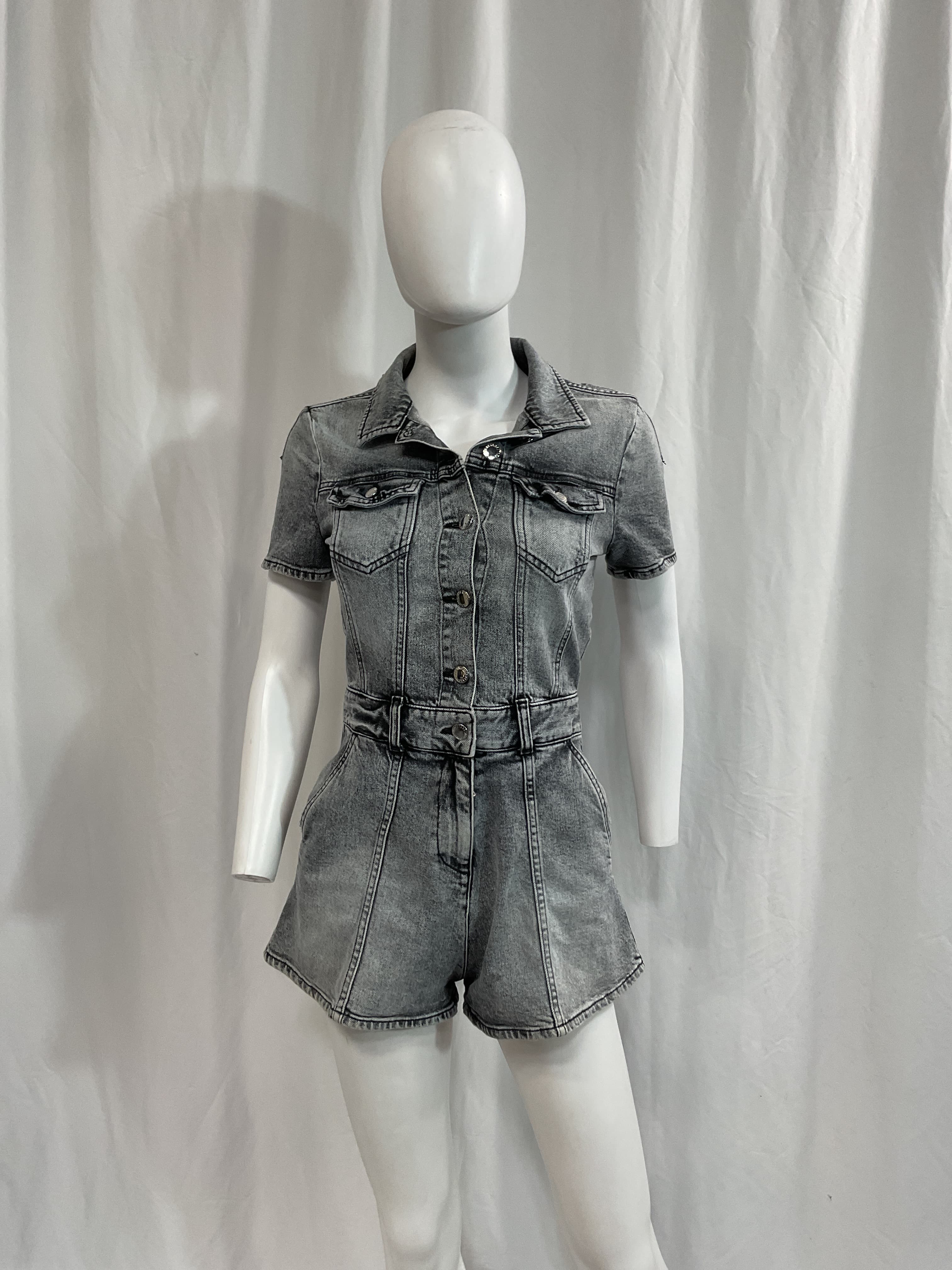 Kairo Romper In Stone Grey - Image 3