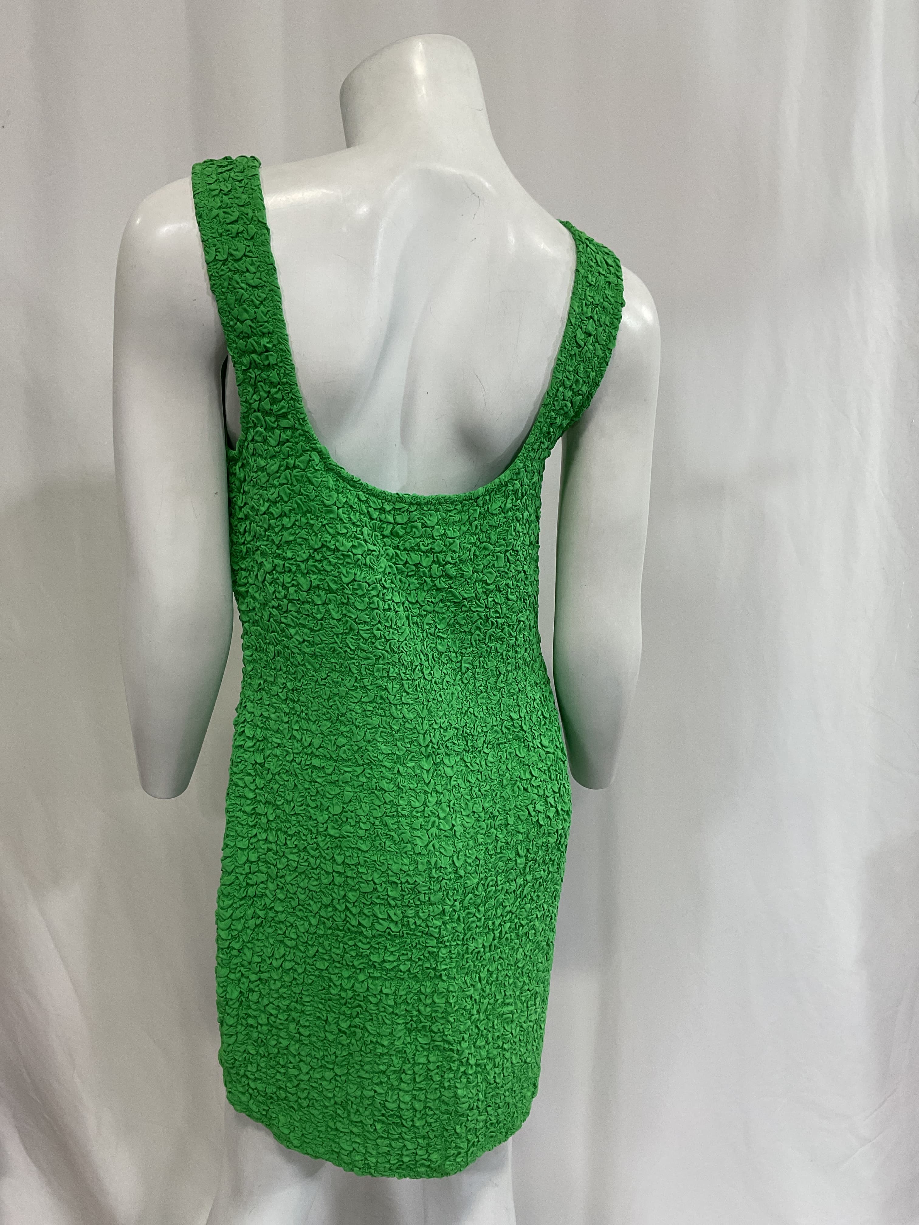 Julie Mini Dress In Clover - Image 3