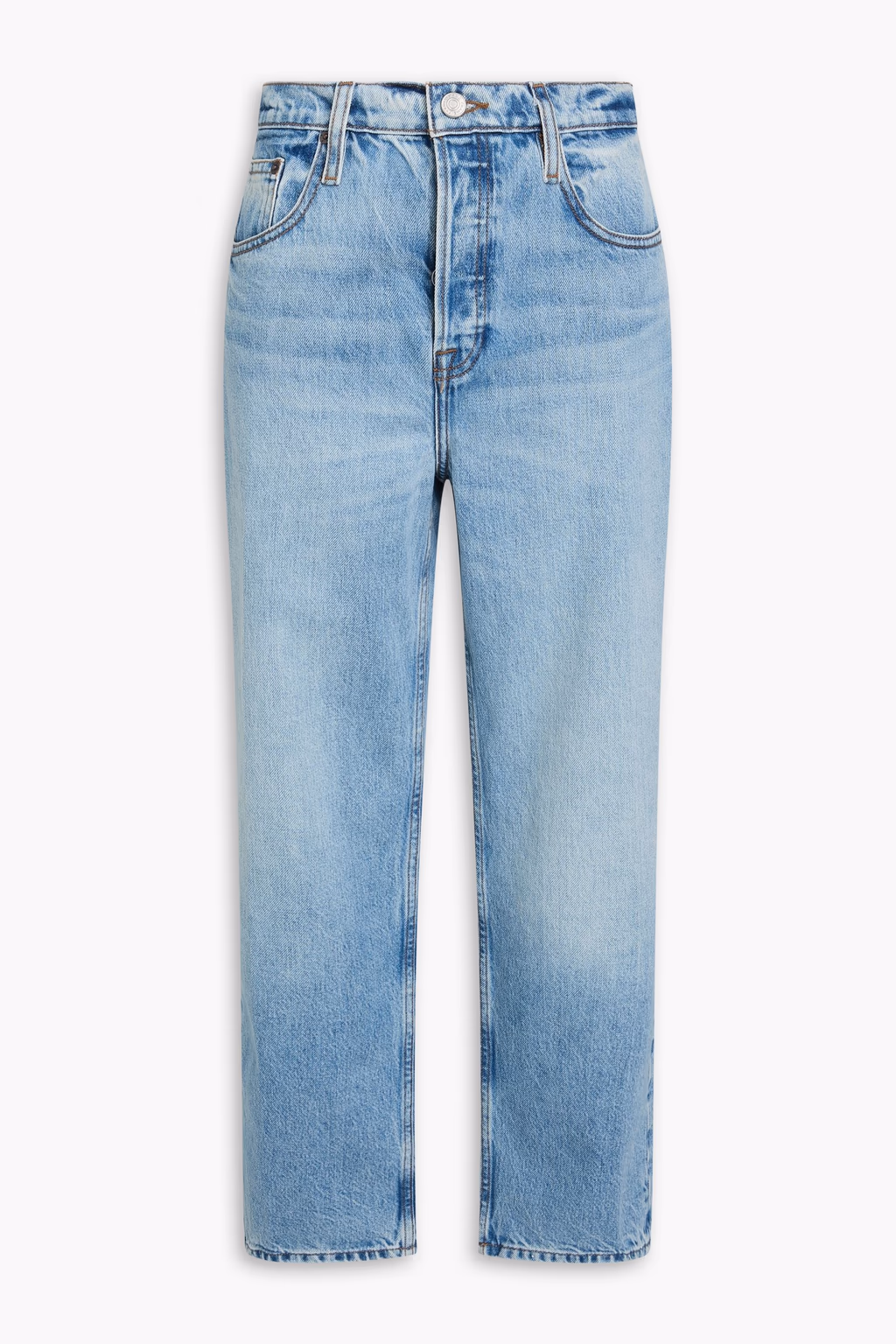 Le Slouchy Low-Rise Straight-Leg Jeans - Image 1