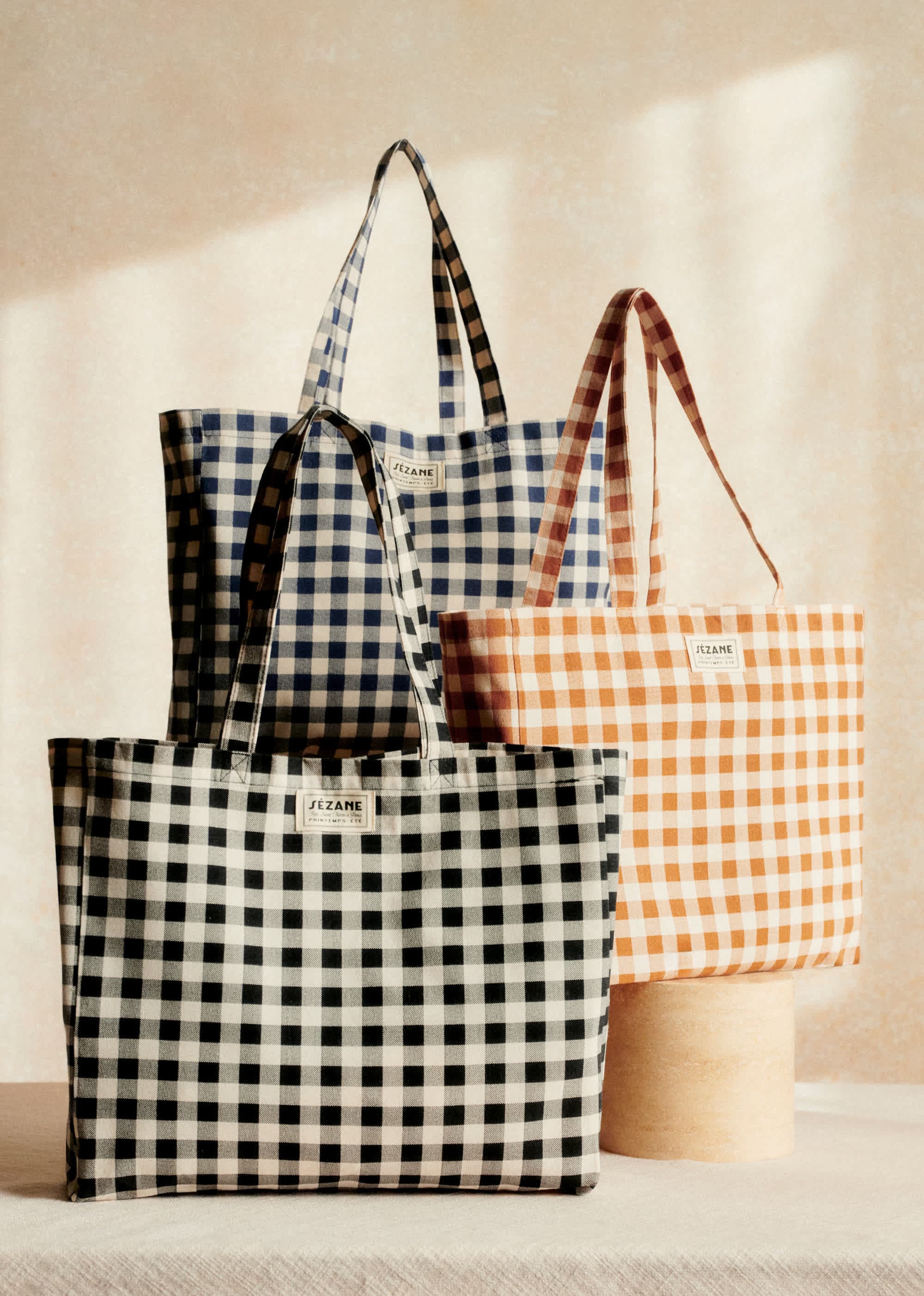 Vichy Tote Bag - Image 1