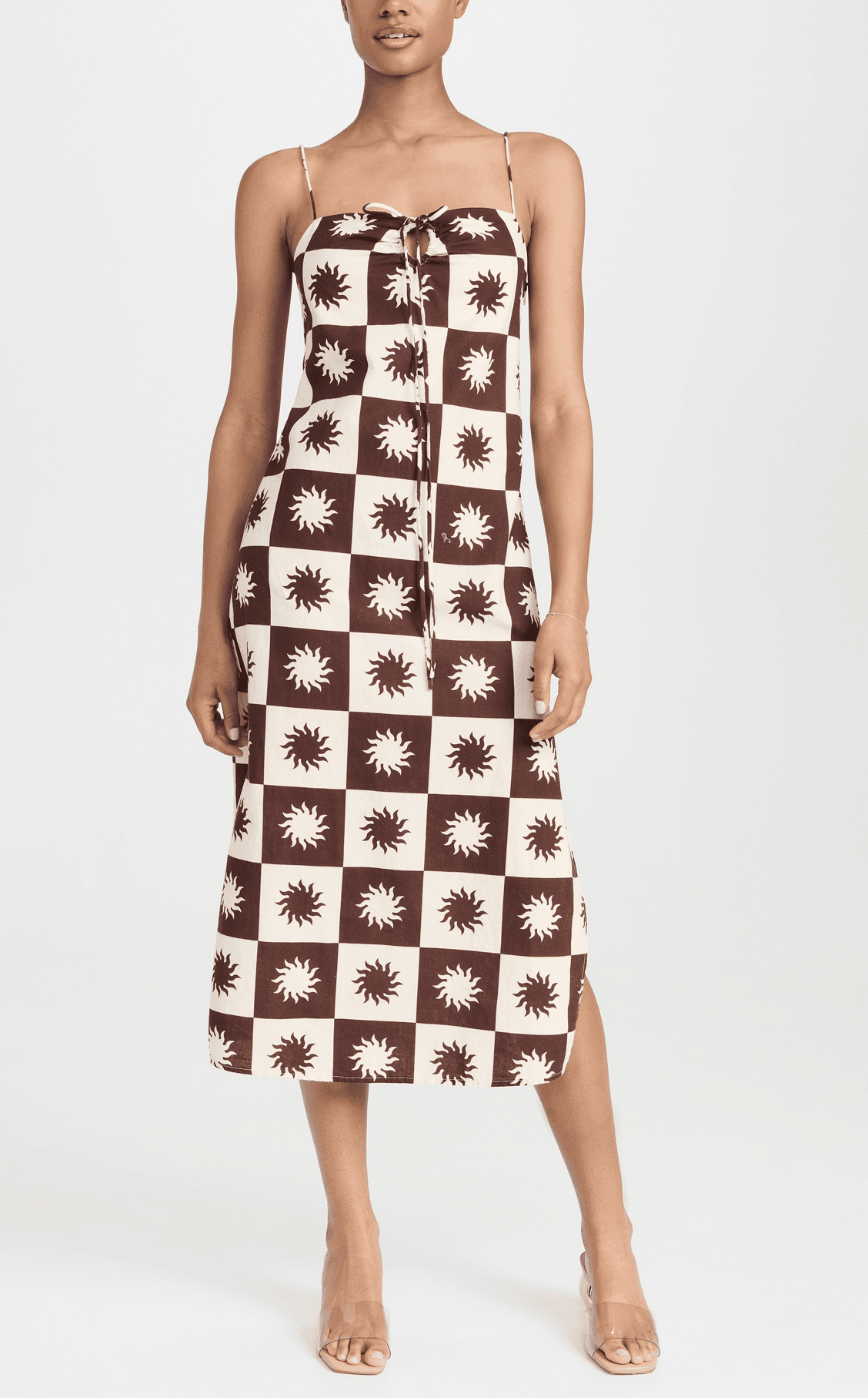 Little Lies Sun Print Dress - Image 1