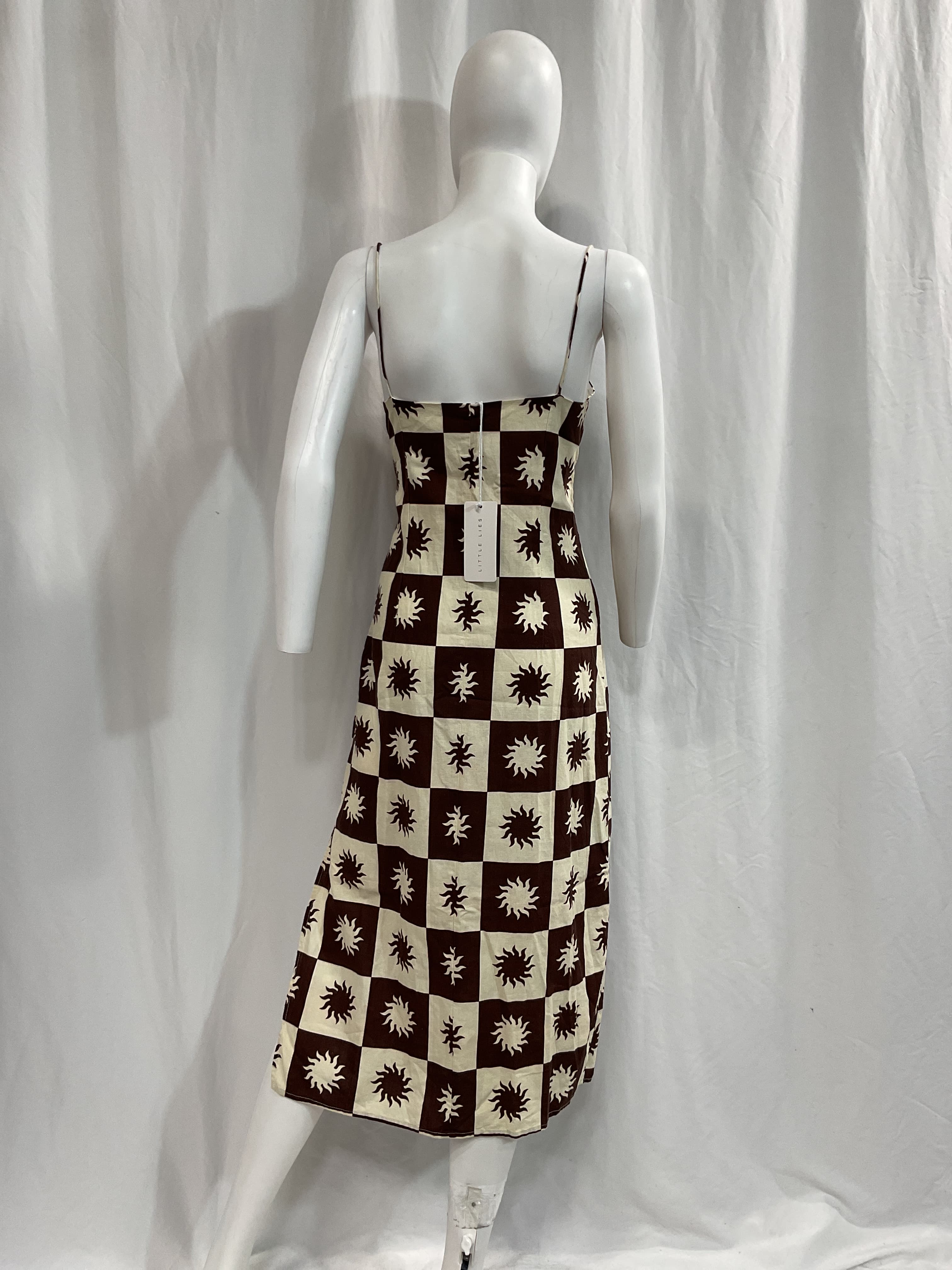 Little Lies Sun Print Dress - Image 2