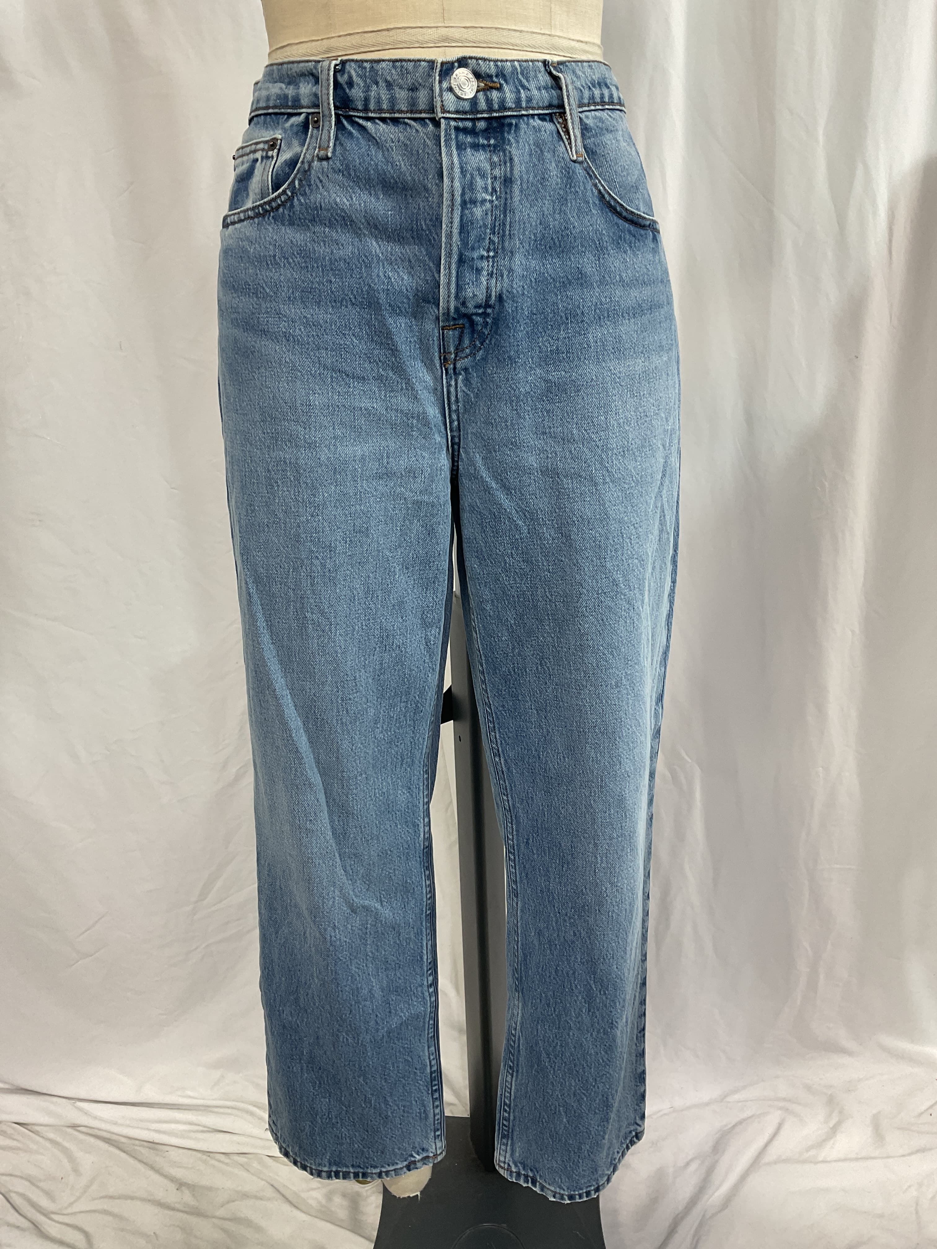 Le Slouchy Low-Rise Straight-Leg Jeans - Image 3