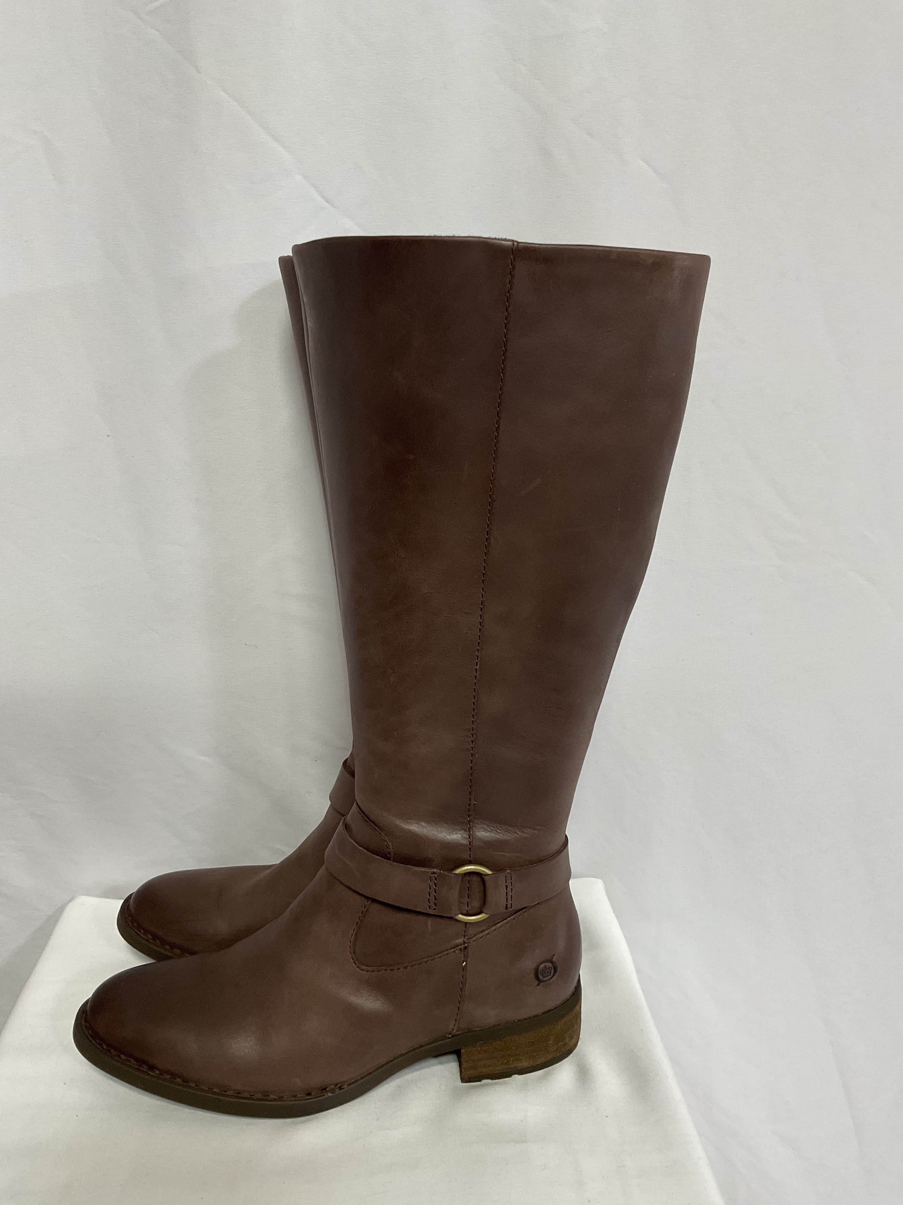 Saddler - Wide Calf Chocolate - Image 4
