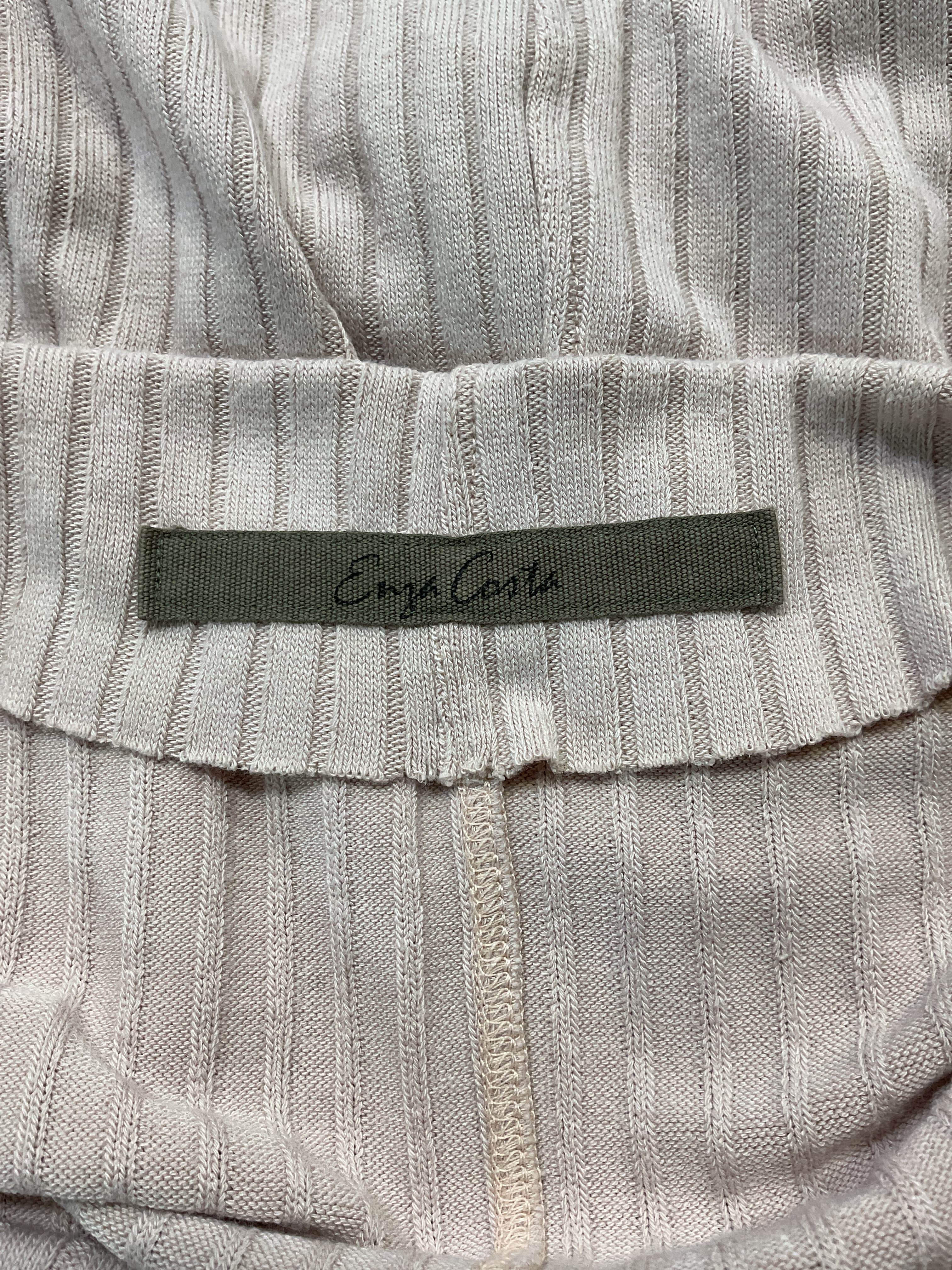 Sweater Rib Slouch Top In Rose Tan - Image 4
