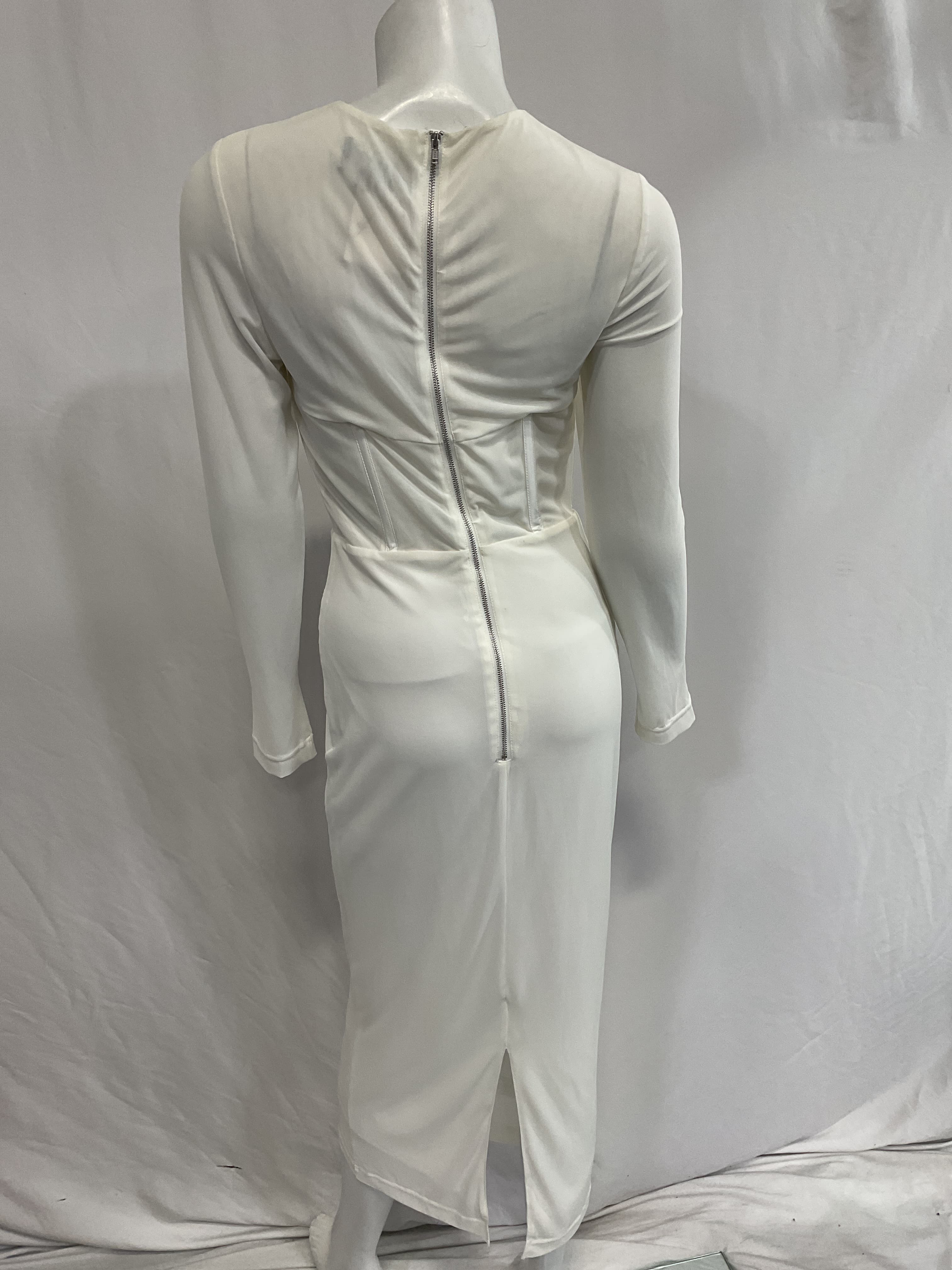 Ramona Corset Mesh Dress - Image 2