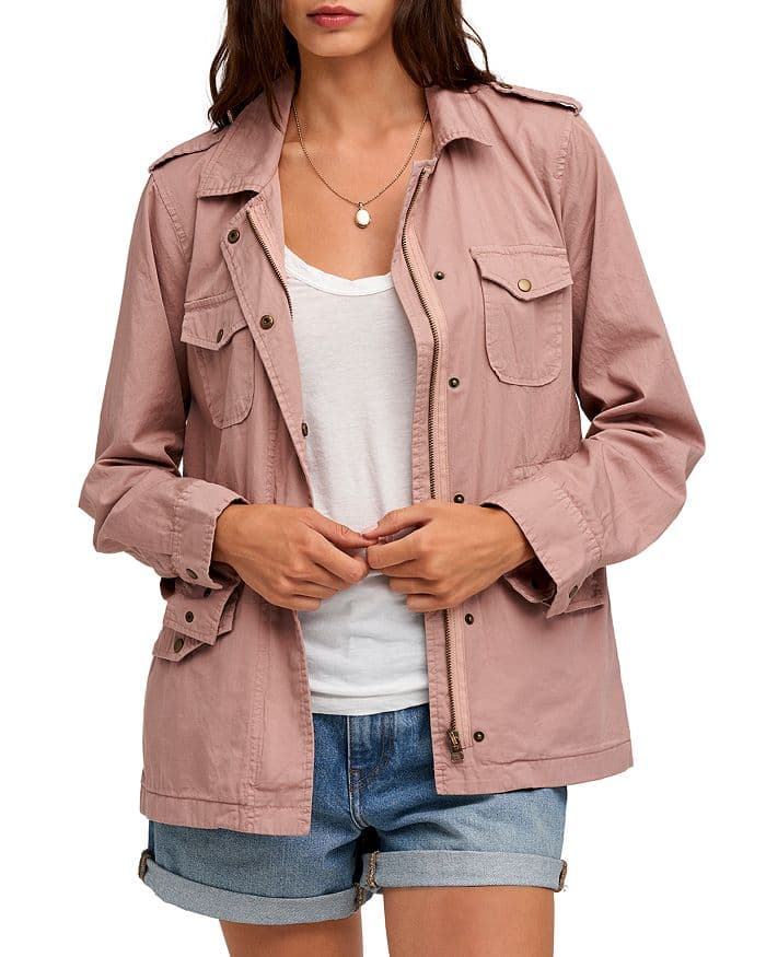 Velvet By Graham & Spencer Ruby Army Jacket - Image 1