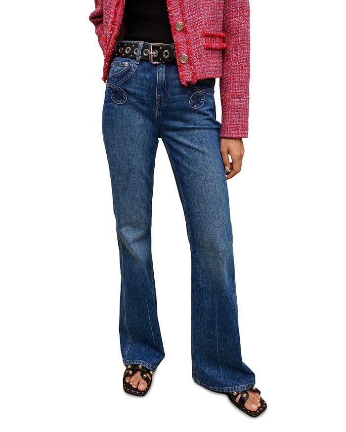 Prany Flared Leg Jeans - Image 1
