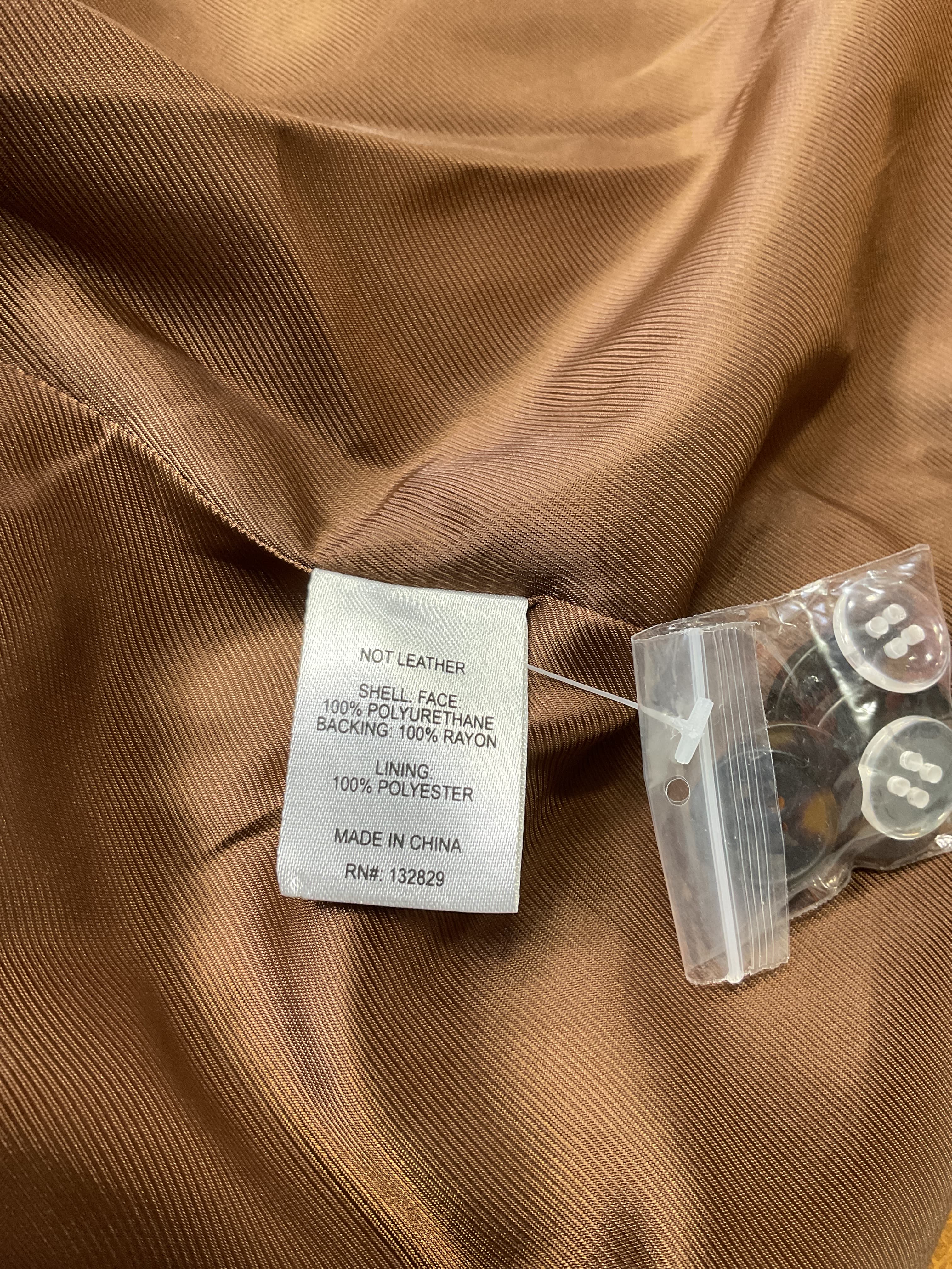 Marlon Blazer In Russet Brown - Image 2