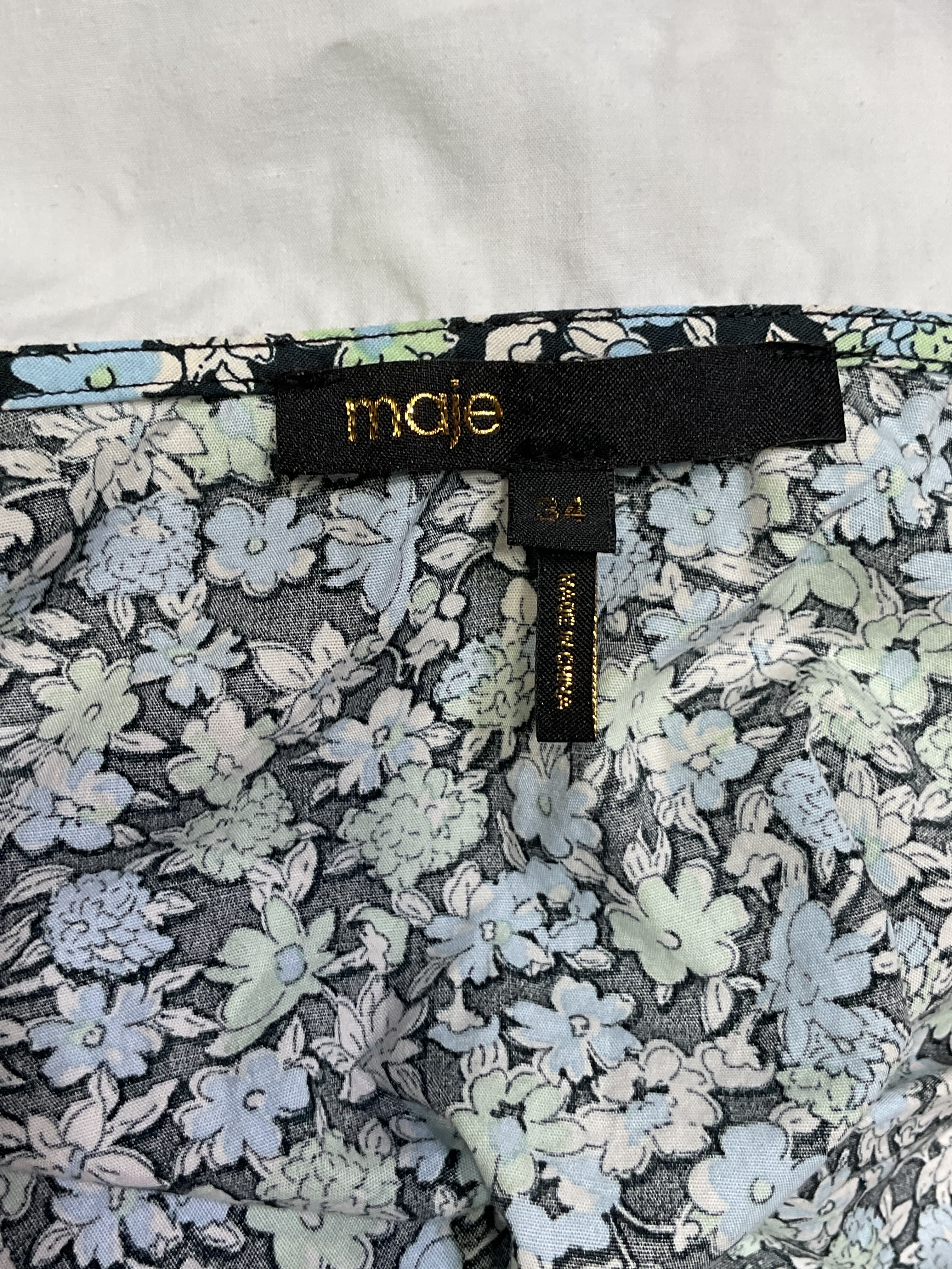 Flower Mini Dress - Image 3