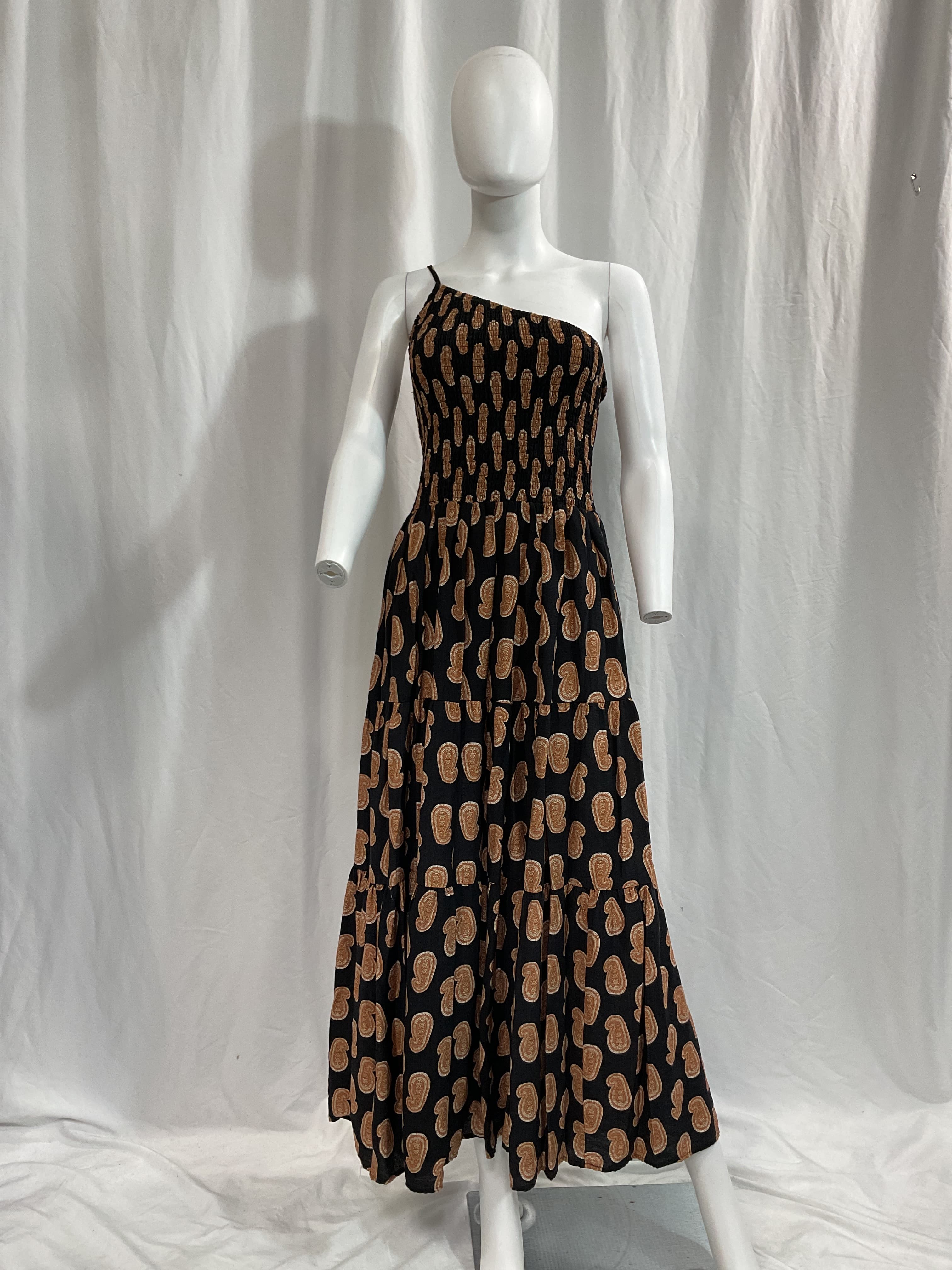 One Shoulder Maxi Dress - Image 3