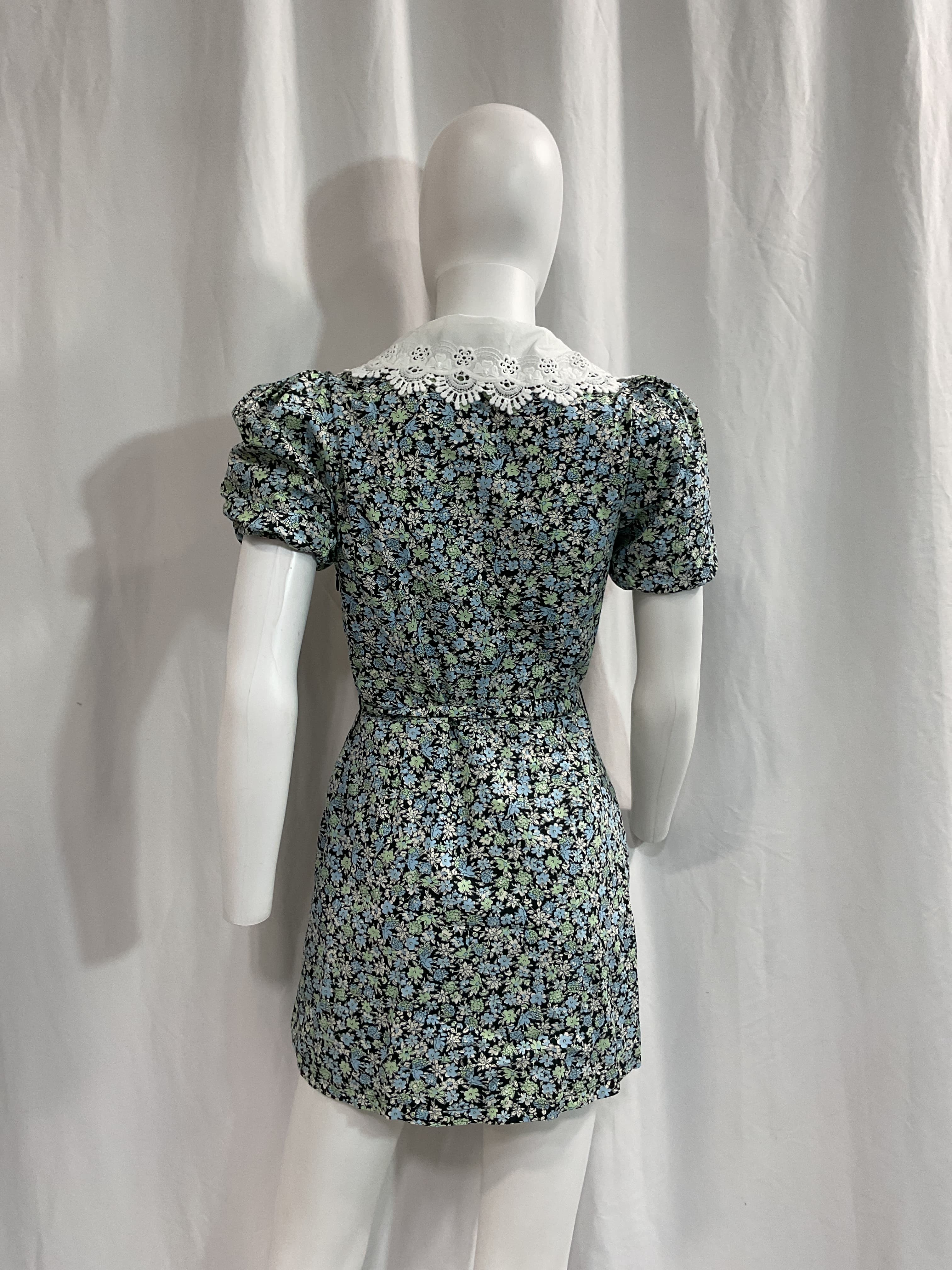 Flower Mini Dress - Image 4