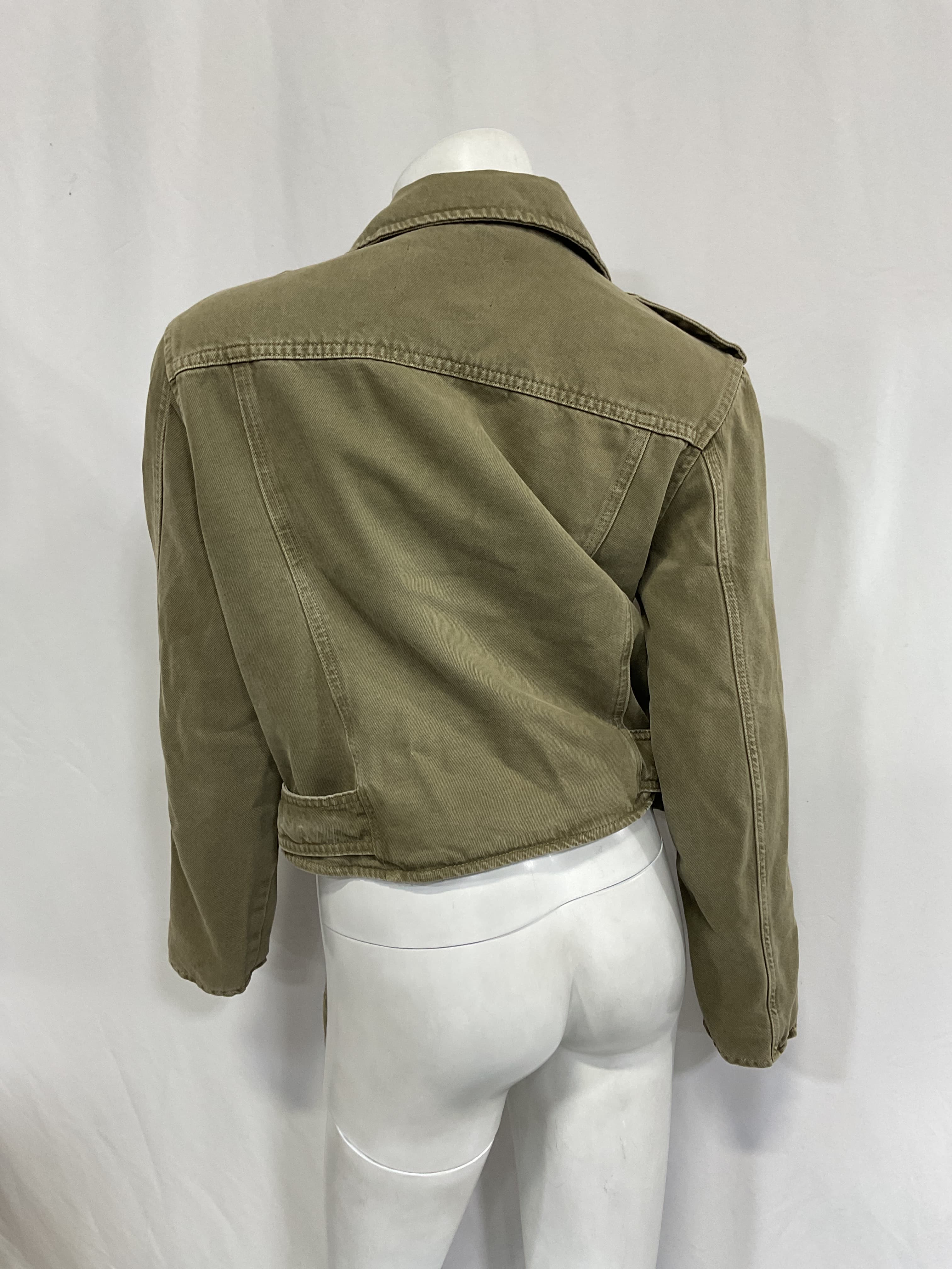 Balfern Denim Biker Jacket - Image 2