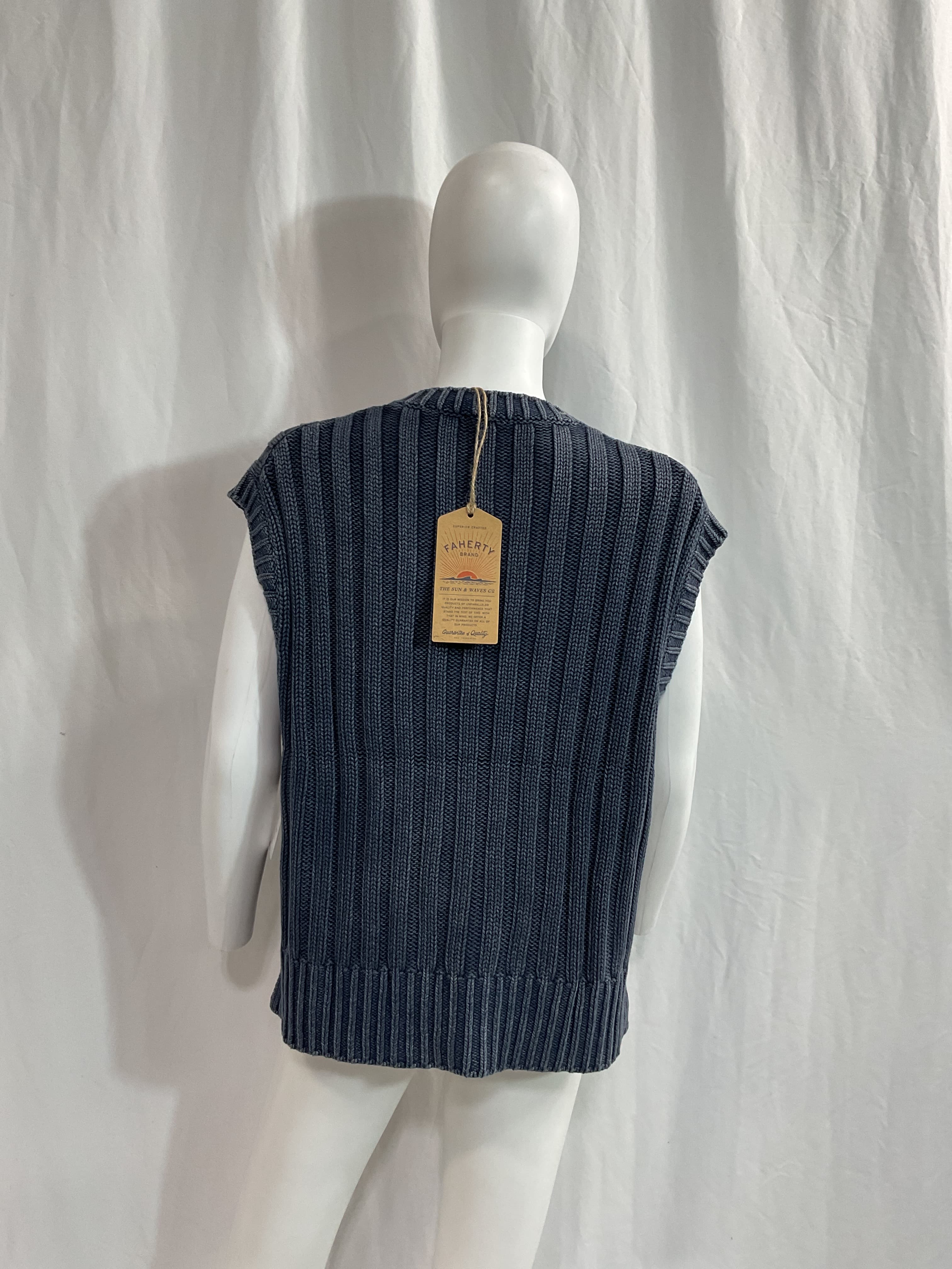Sunwashed Sweater Vest - Navy Blazer - Image 3