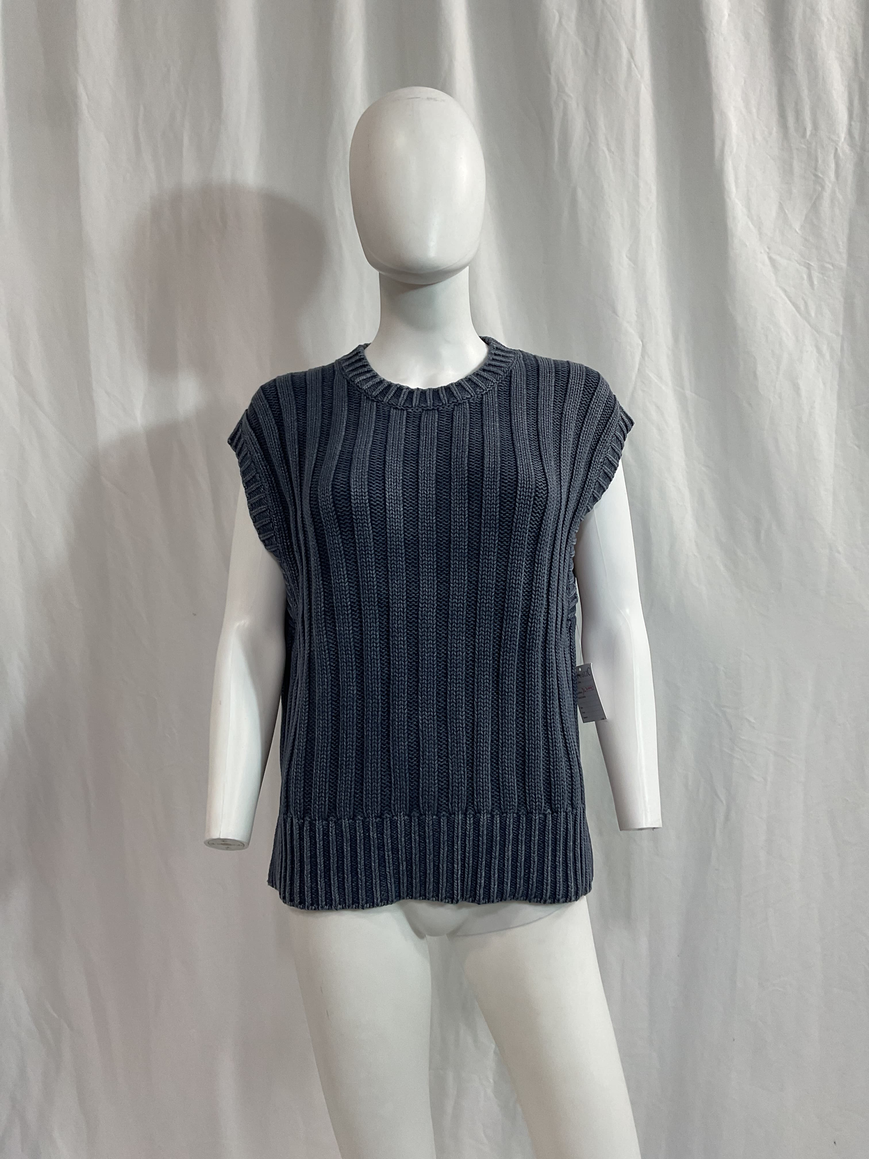Sunwashed Sweater Vest - Navy Blazer - Image 4