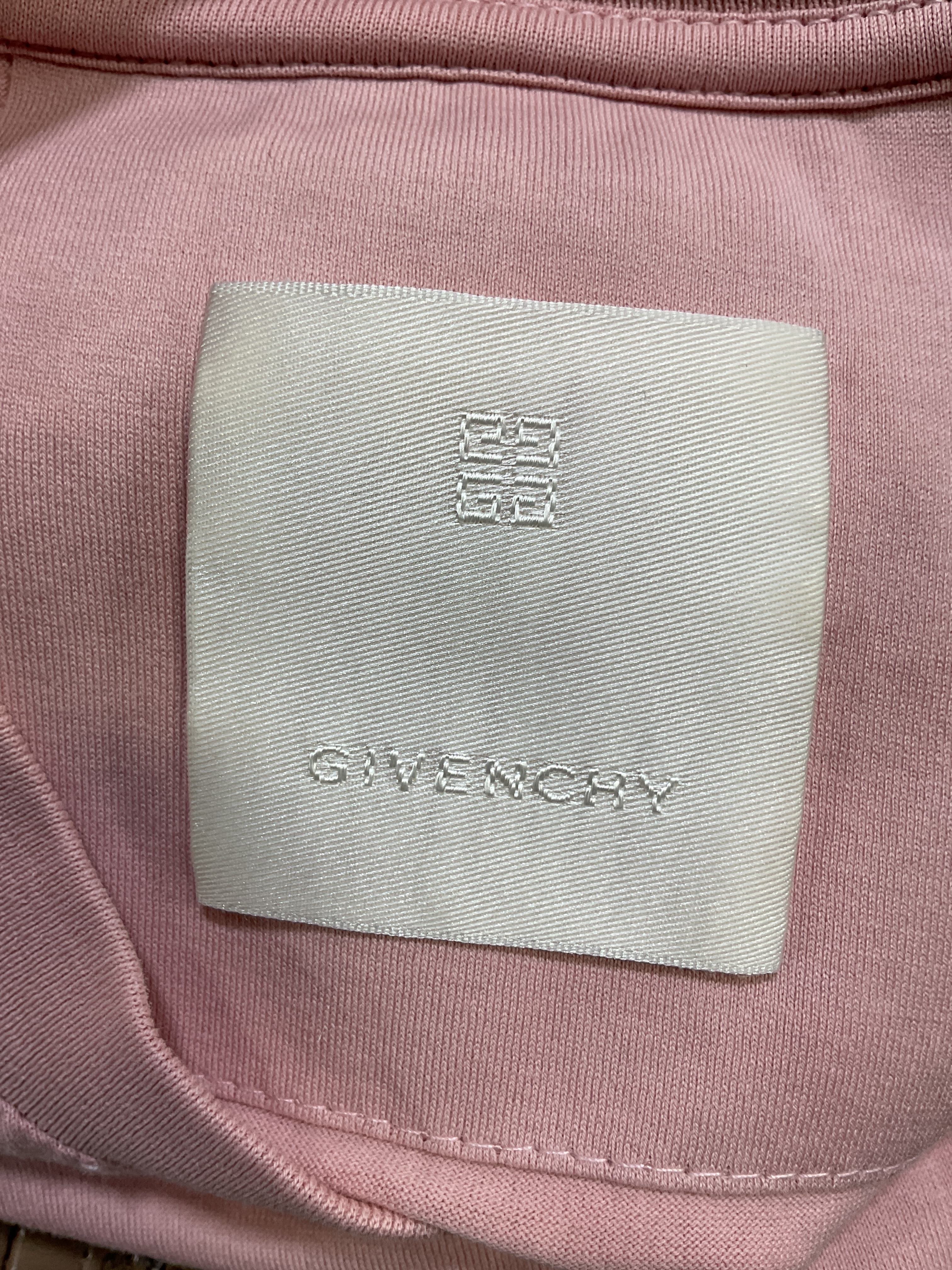 Lace Insert T-Shirt In Nude Pink - Image 4