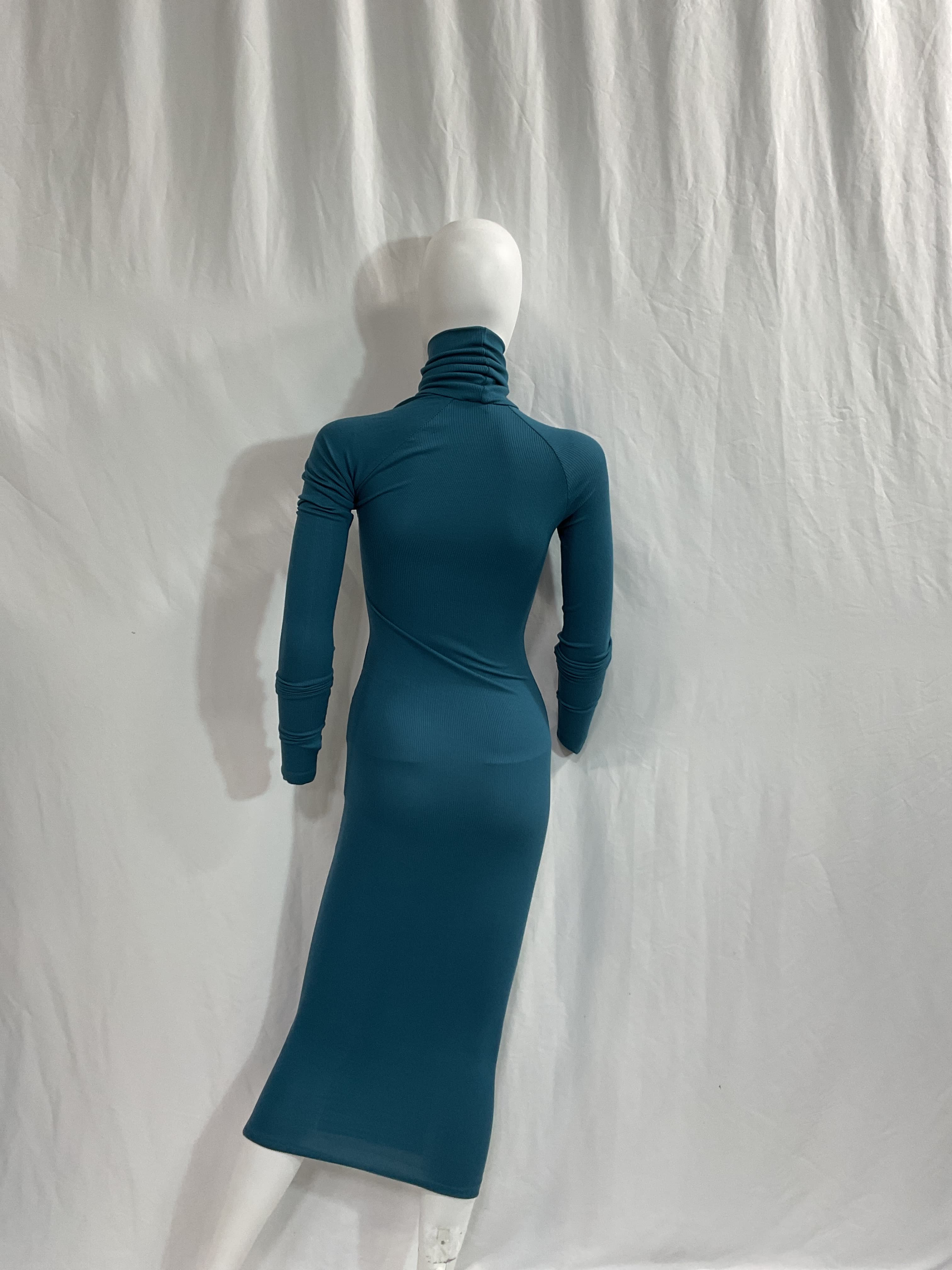 Clarkson Midi Dress In Prussian Blue - Image 2