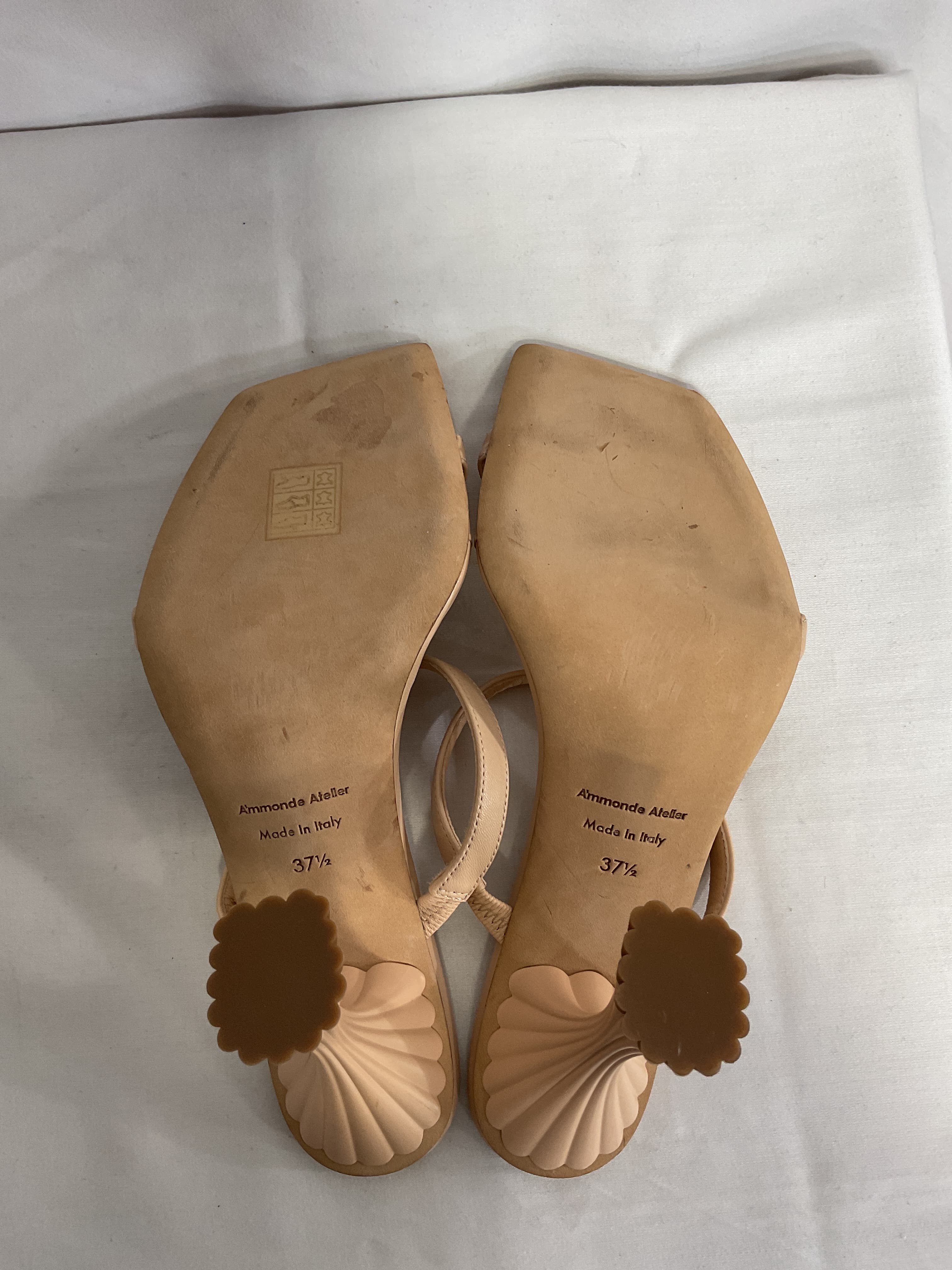 Andrea 100 Sandals In Nude - Image 4