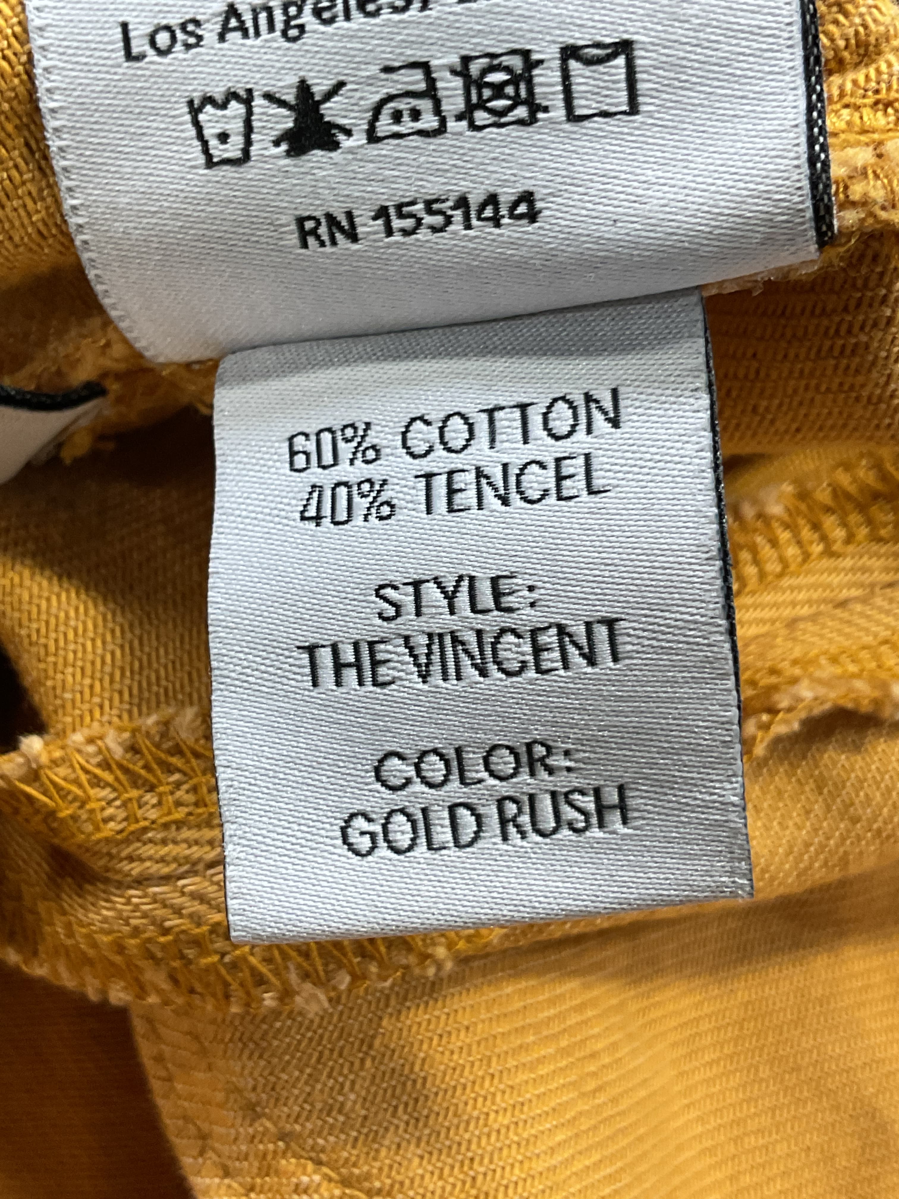 The Vincent Jumpsuit In Gold Rush - Image 2