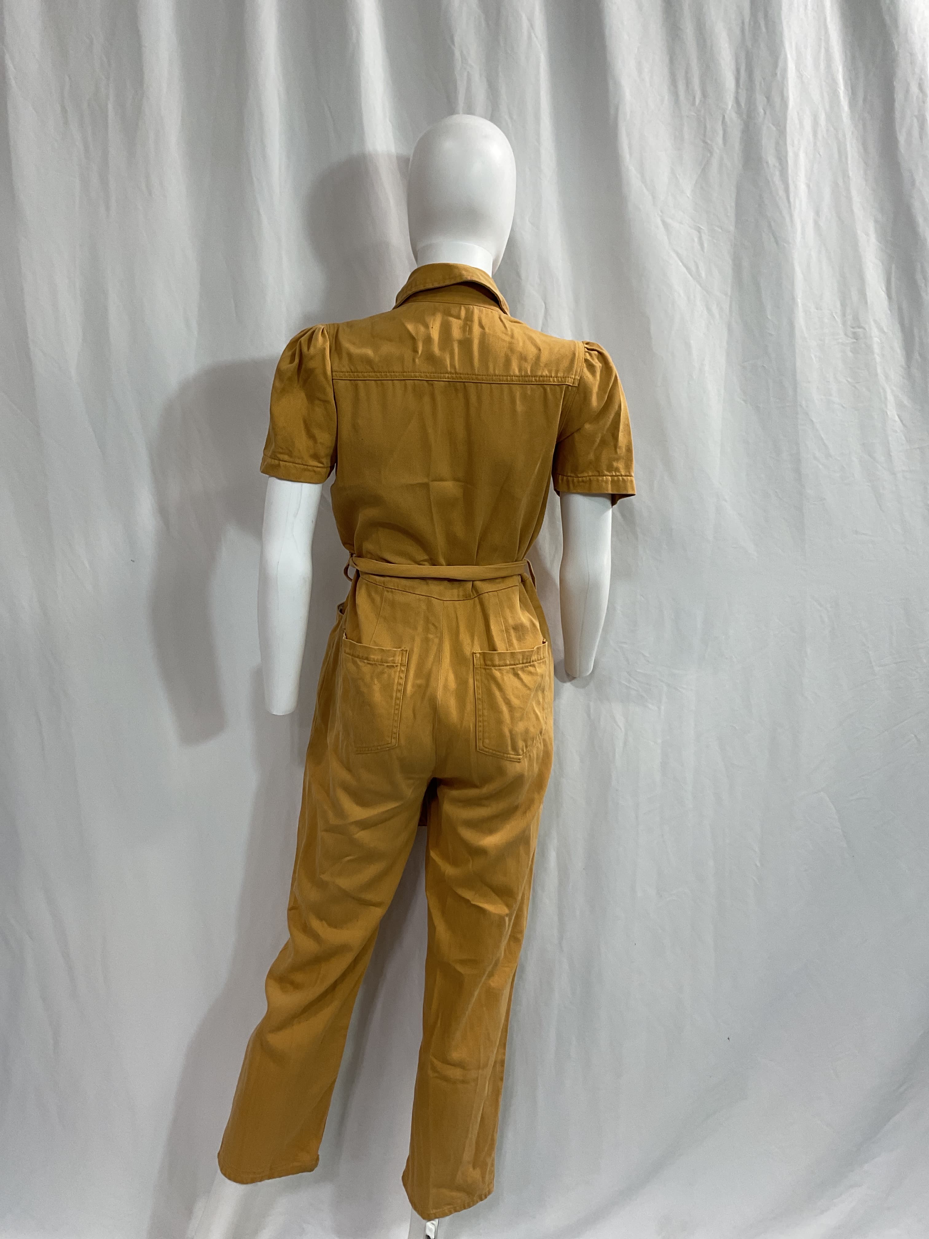 The Vincent Jumpsuit In Gold Rush - Image 3