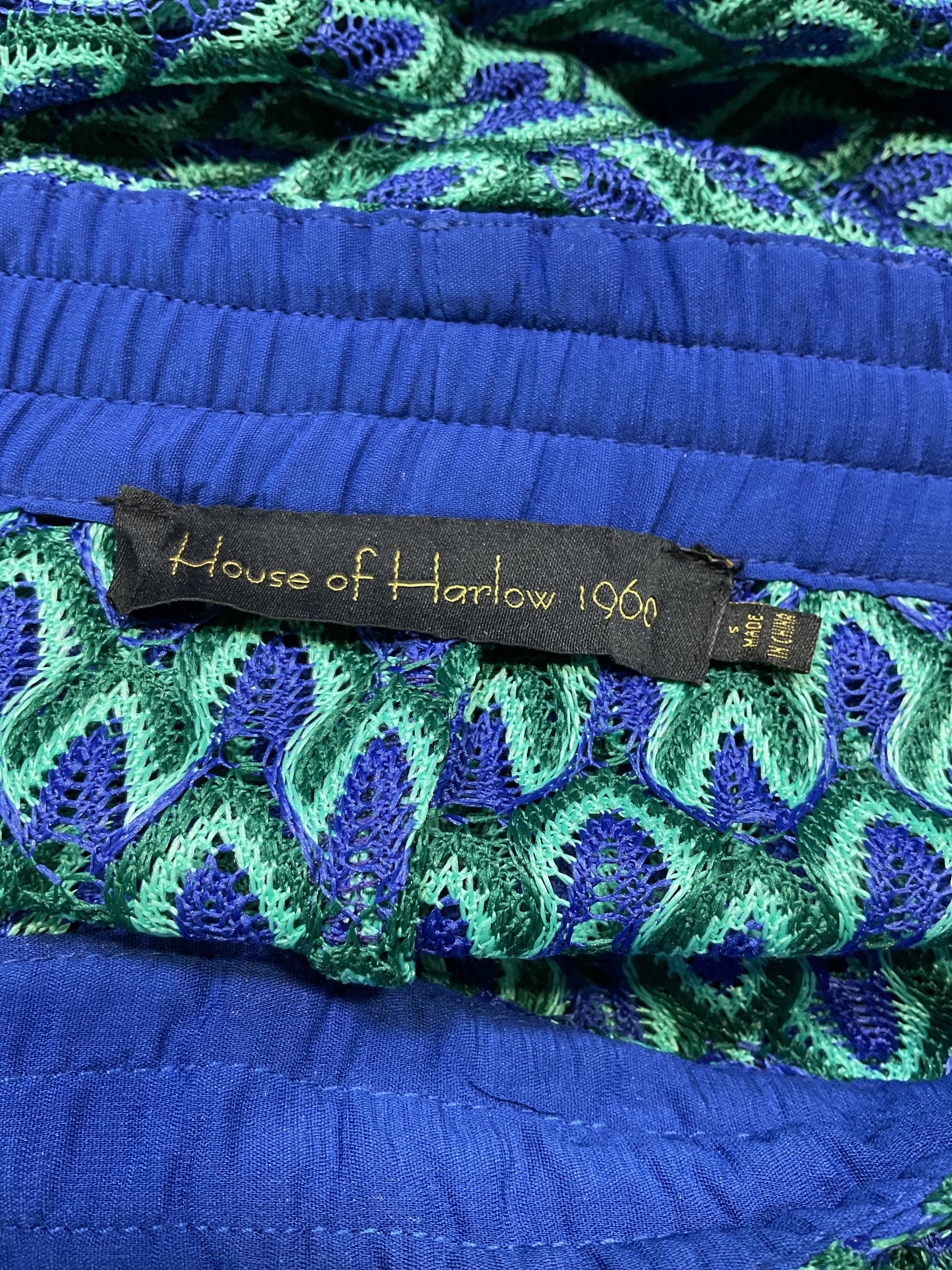 House Of Harlow 1960 X Revolve Saskia Pant In Blue Multi - Image 2