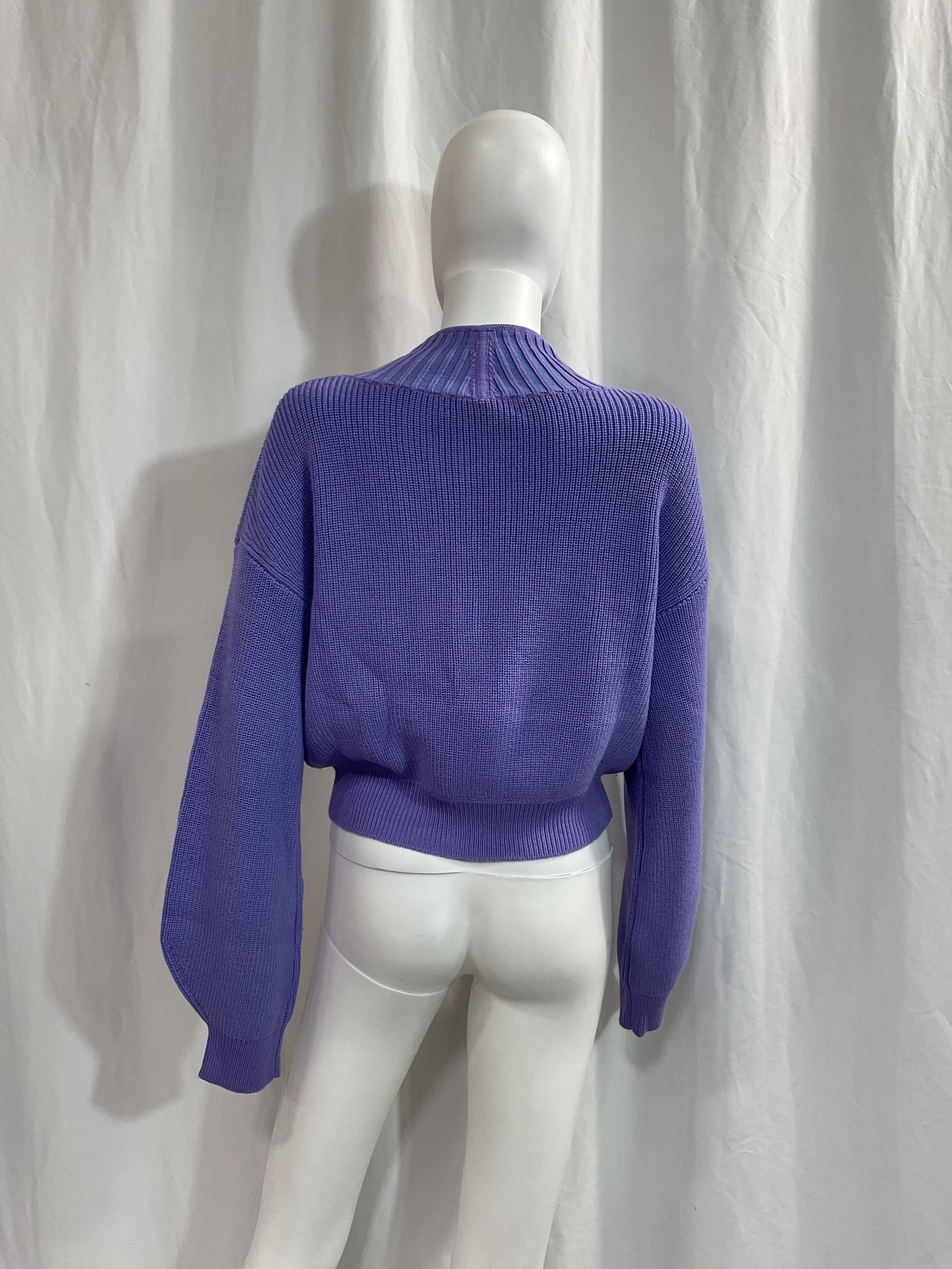 Merl Cardigan In Orchid - Image 2