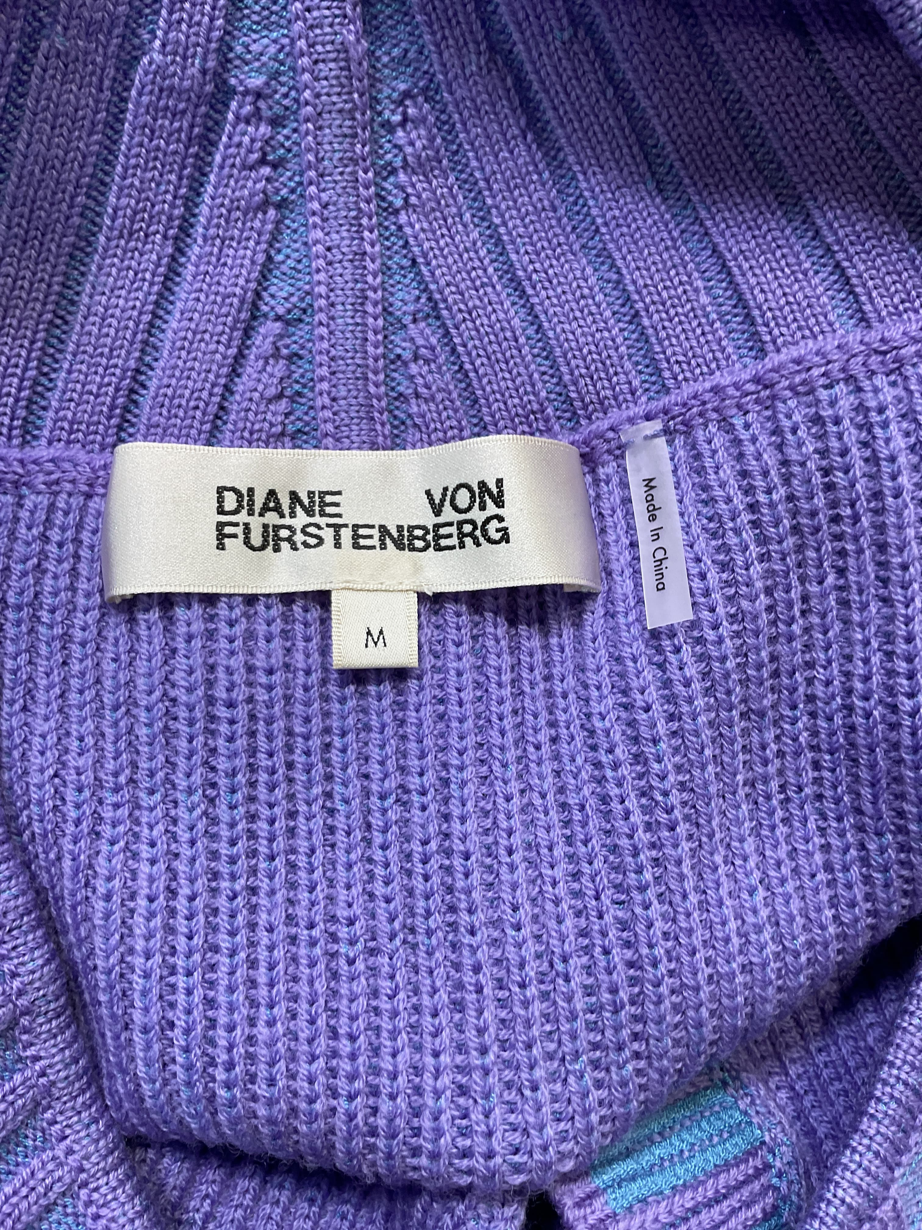 Merl Cardigan In Orchid - Image 3