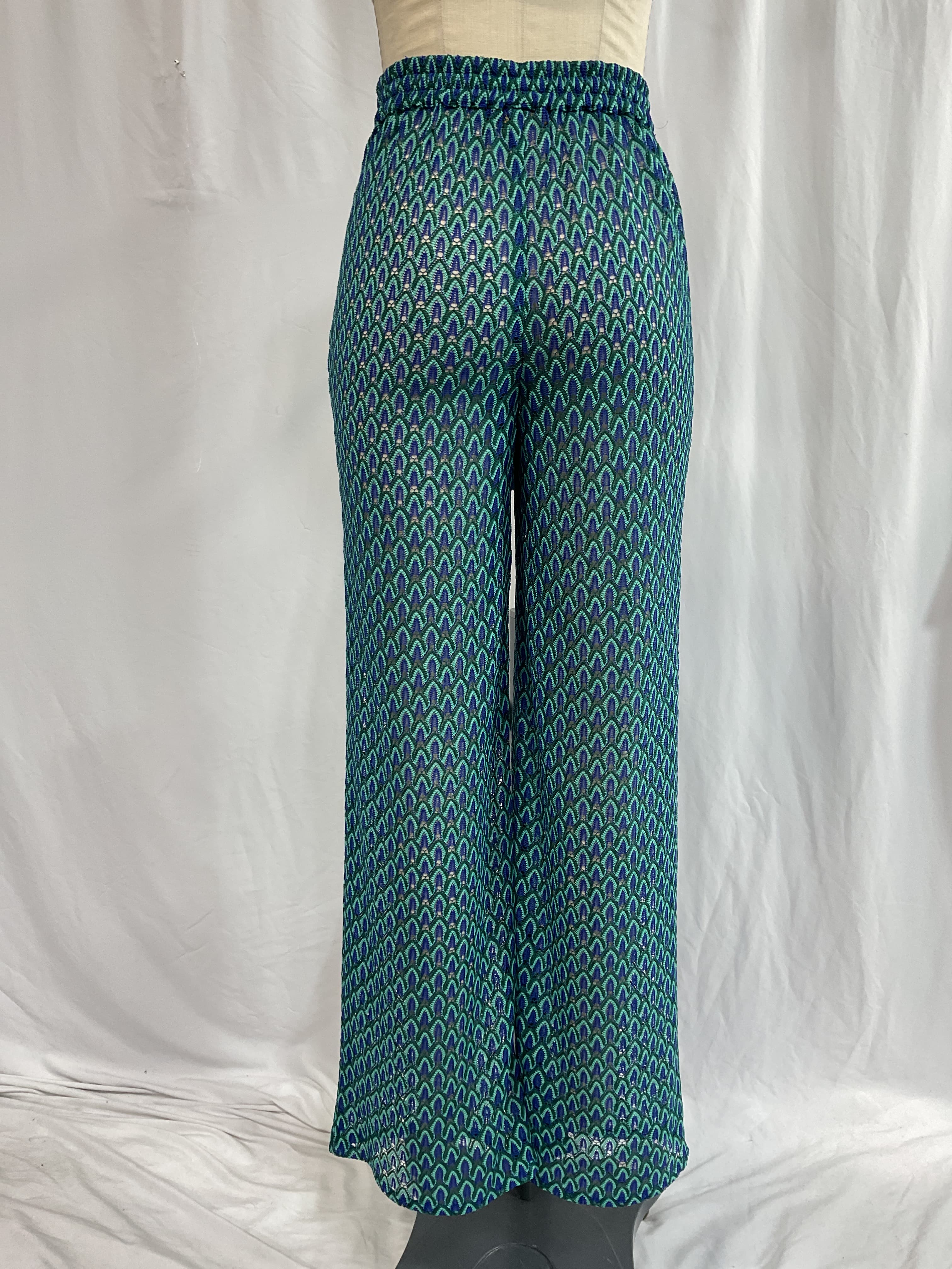 House Of Harlow 1960 X Revolve Saskia Pant In Blue Multi - Image 4