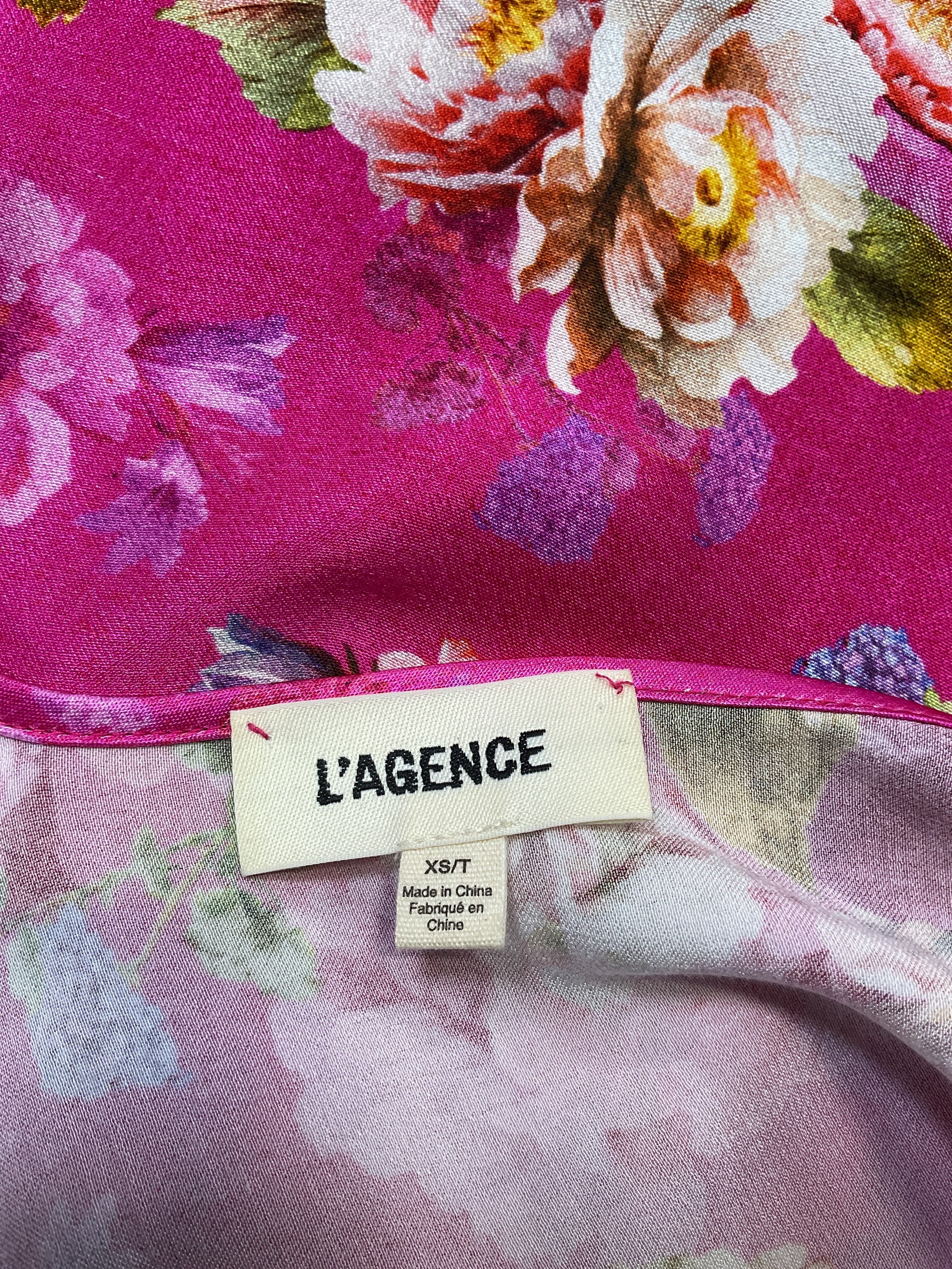 Lexi Camisole Top In Cabaret Pink Multi - Image 4