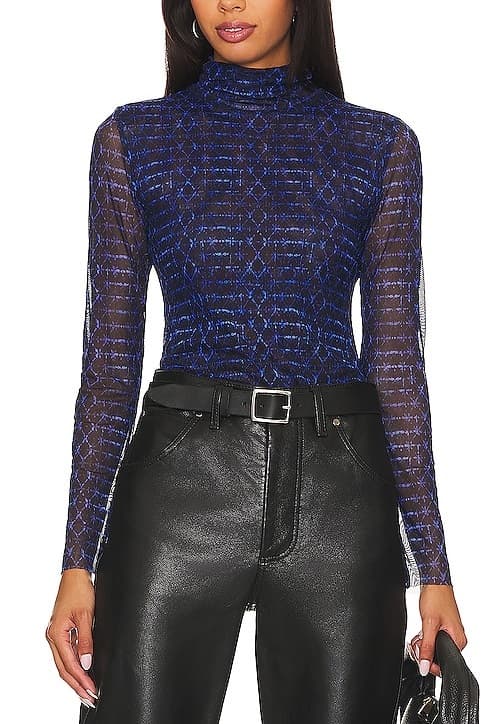 Nadja Top In Midnight Shibori - Image 1