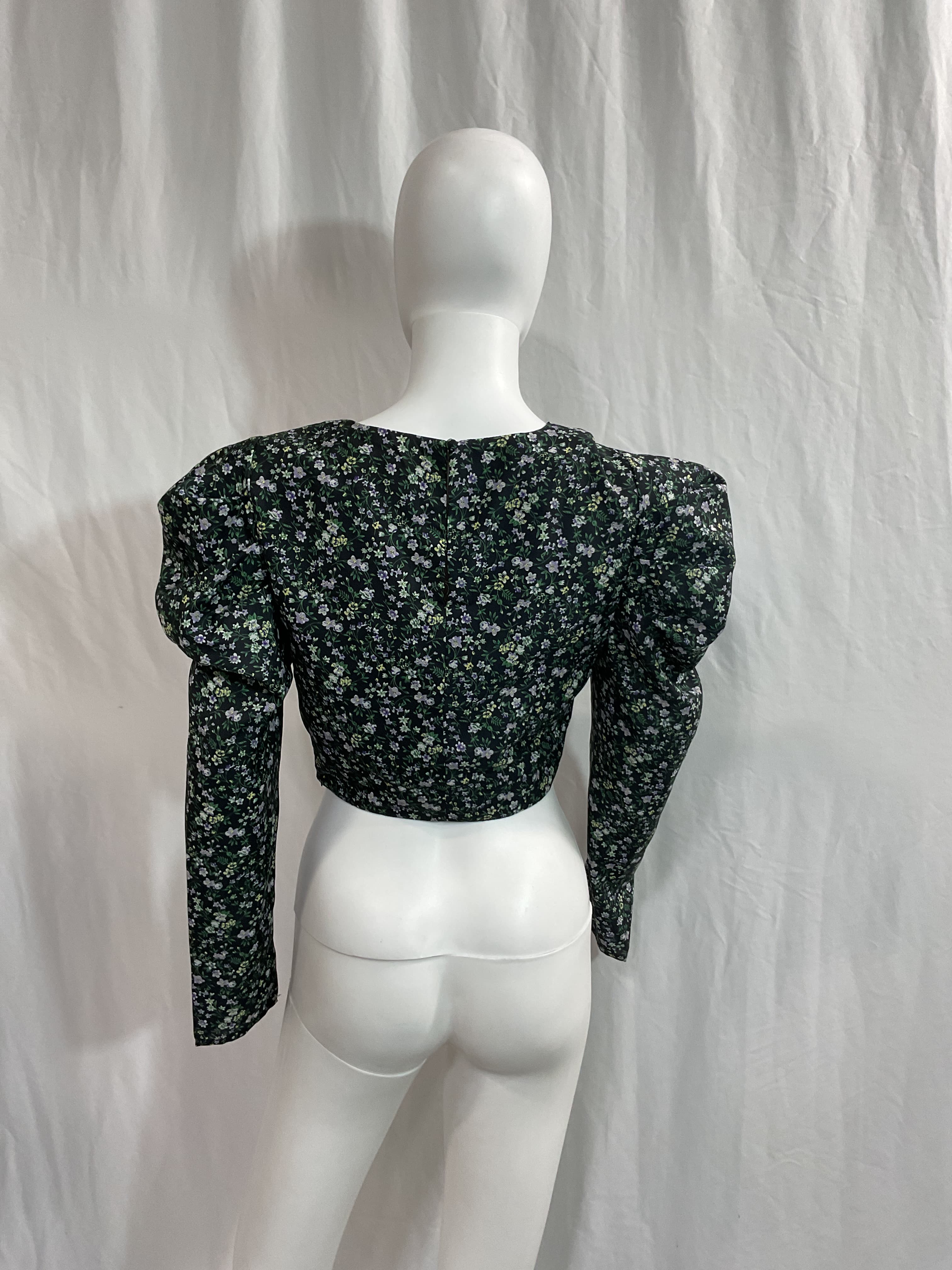 Rivera V Neck Ruched Top - Image 2